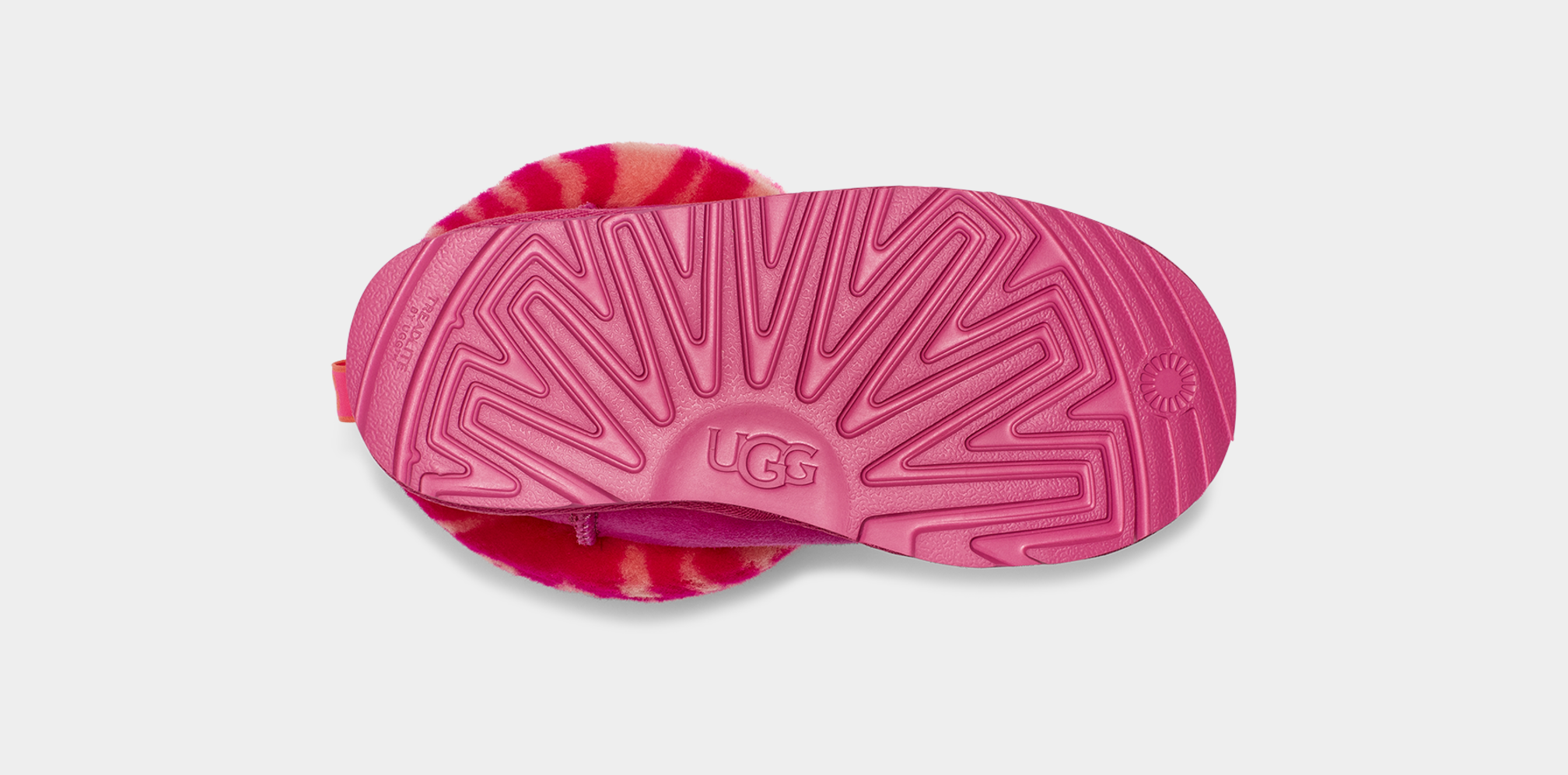 Pink on sale zebra uggs