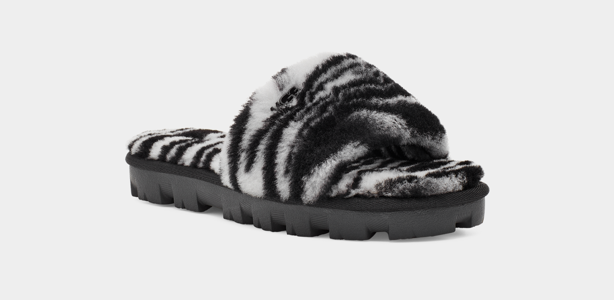 Ugg clearance zebra slippers
