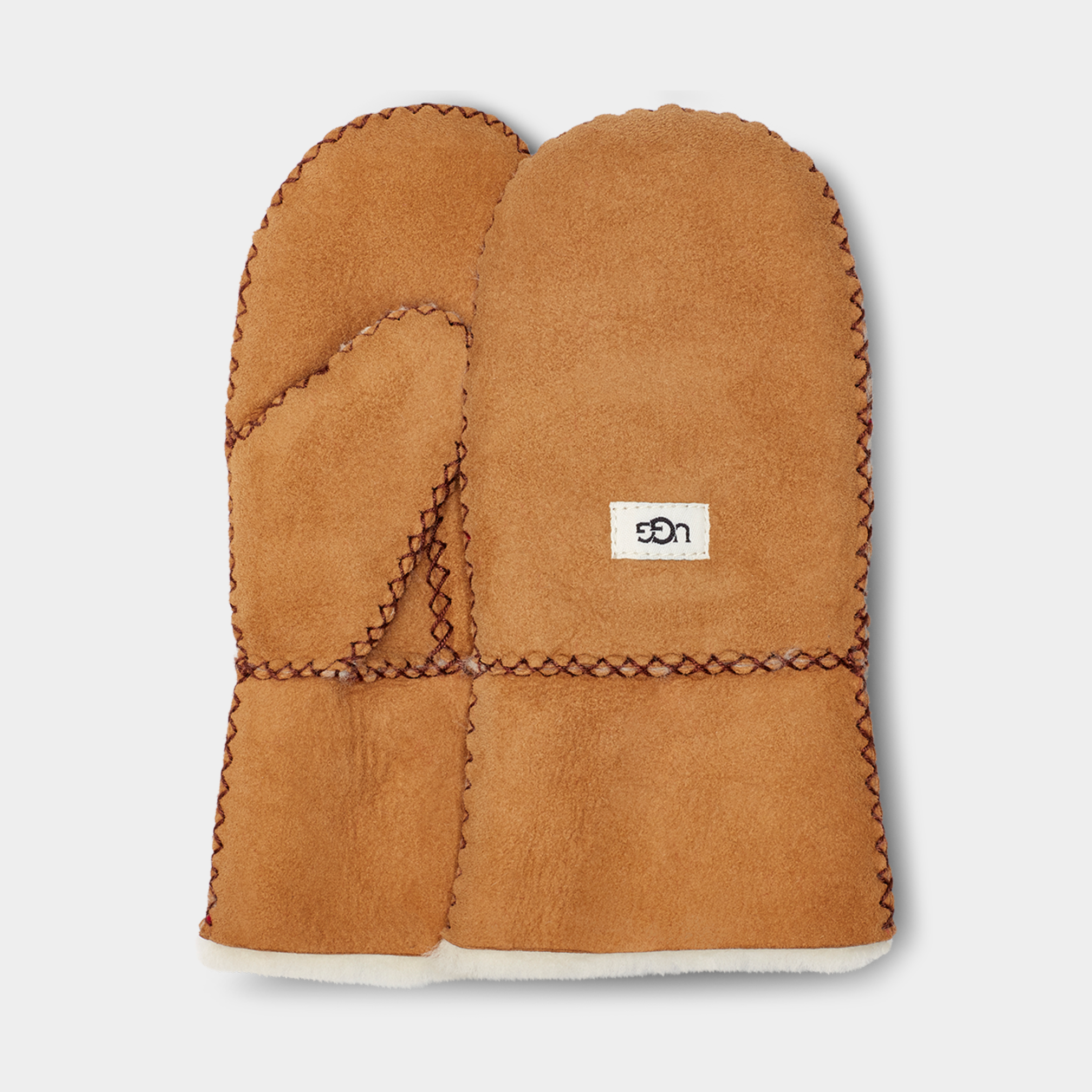 UGG Sheepskin Mitten with Stitch for UGG