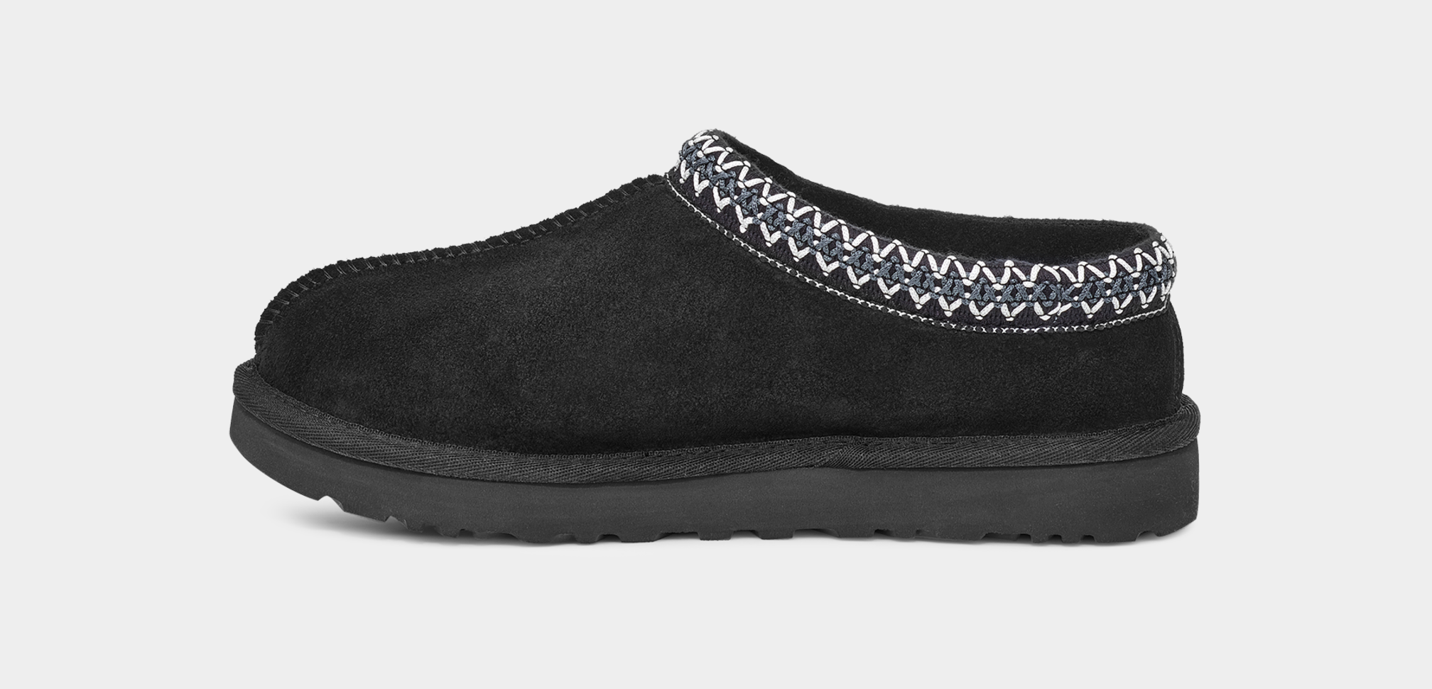 Black tasman ugg discount slippers