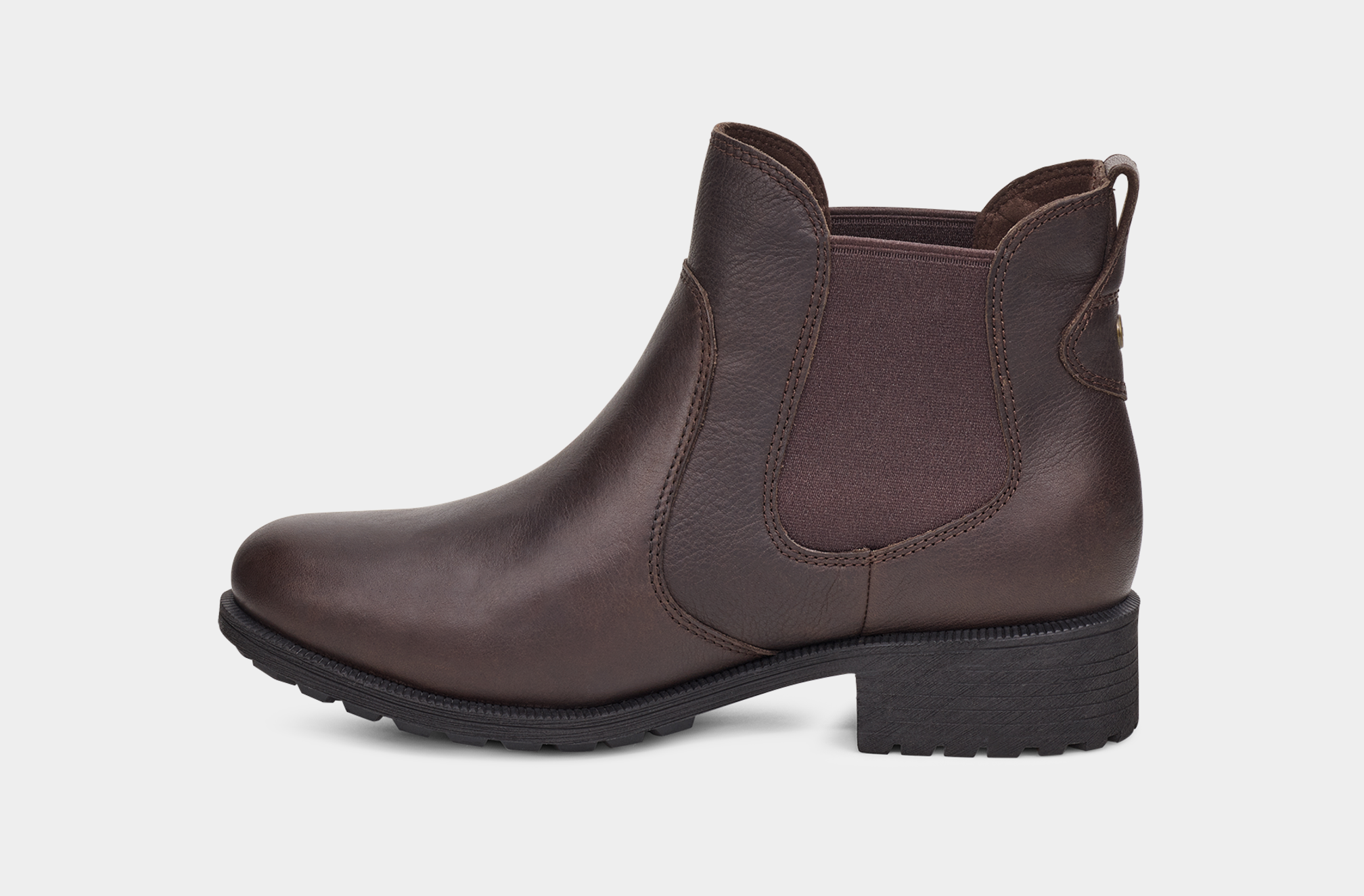 Black ugg top bonham boots