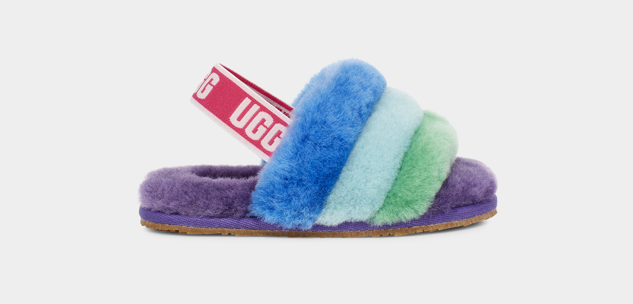Ugg rainbow slides outlet