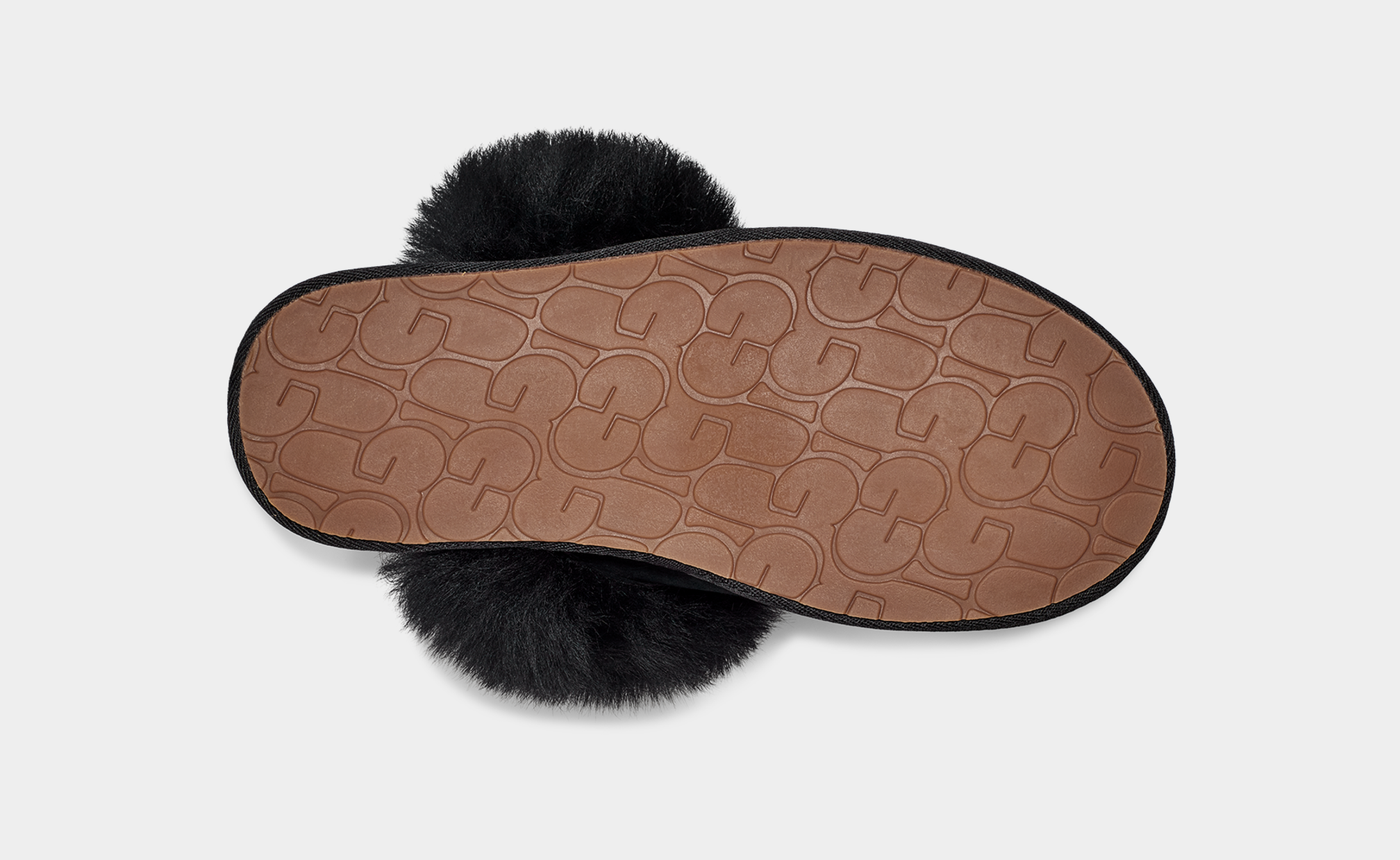 Faux fur ugg discount slides