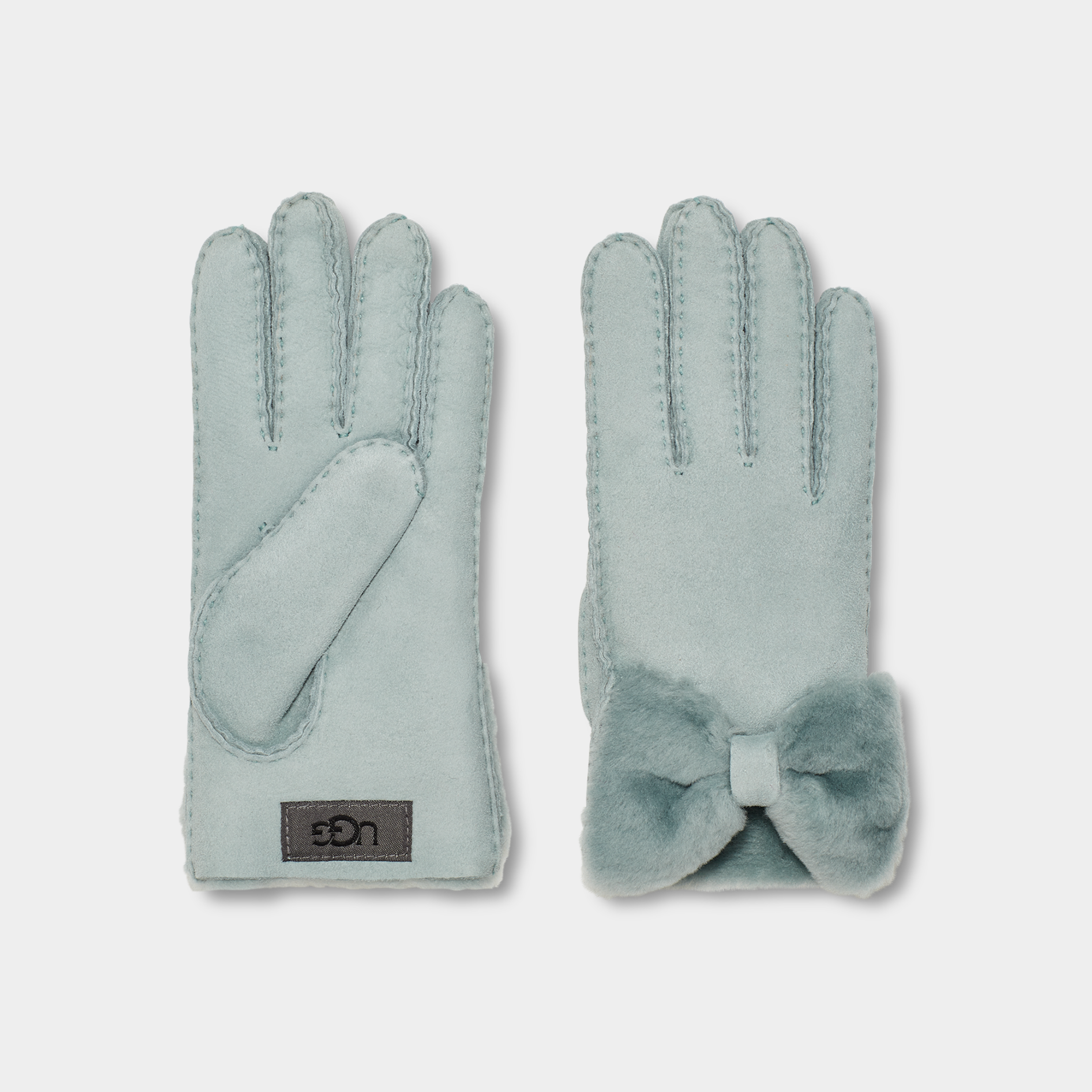 Ugg bow waterproof sheepskin gloves store