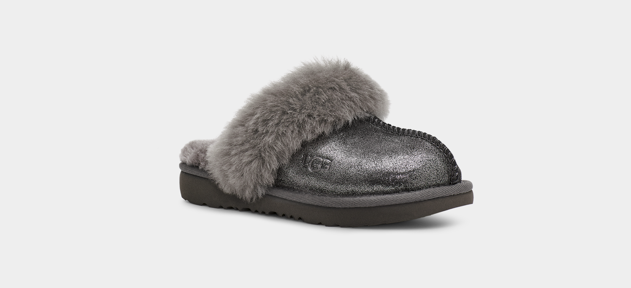 Kids Cozy II Metallic Glitter Slipper UGG