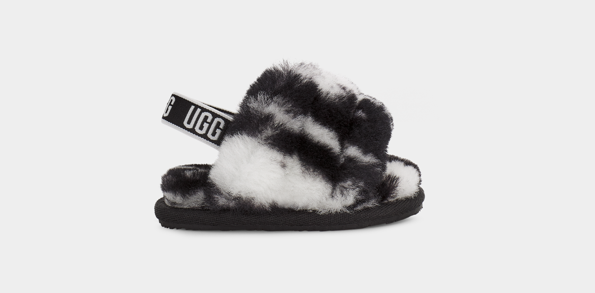 Fluff Yeah Slide Marble Slipper for Babies UGG