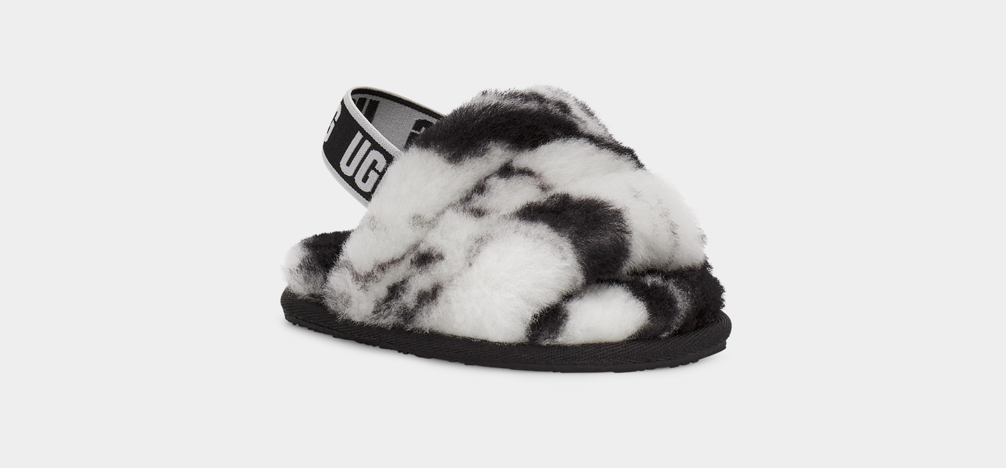 Toddlers Fluff Yeah Slide Marble Slipper UGG