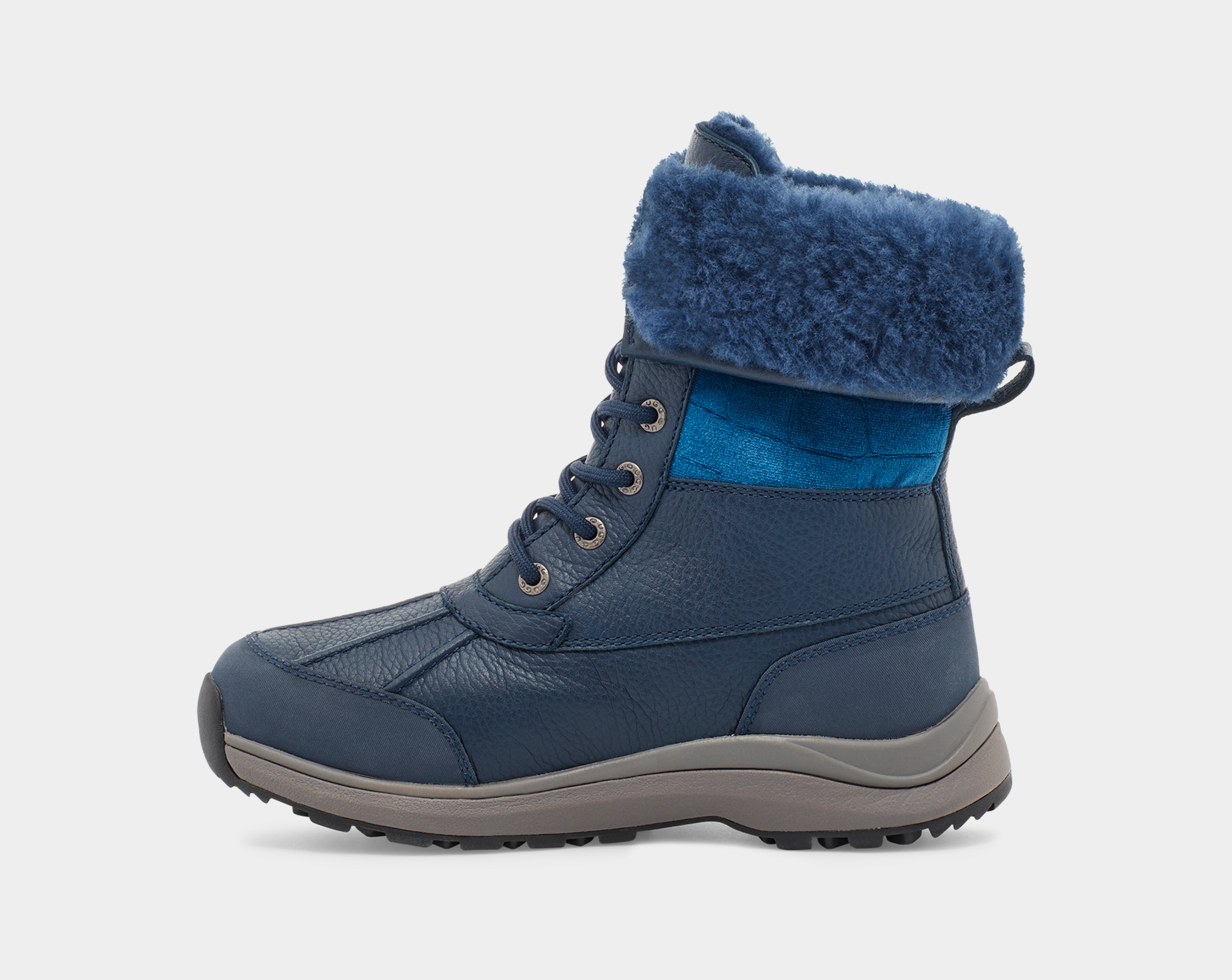 scuffette velvet croc