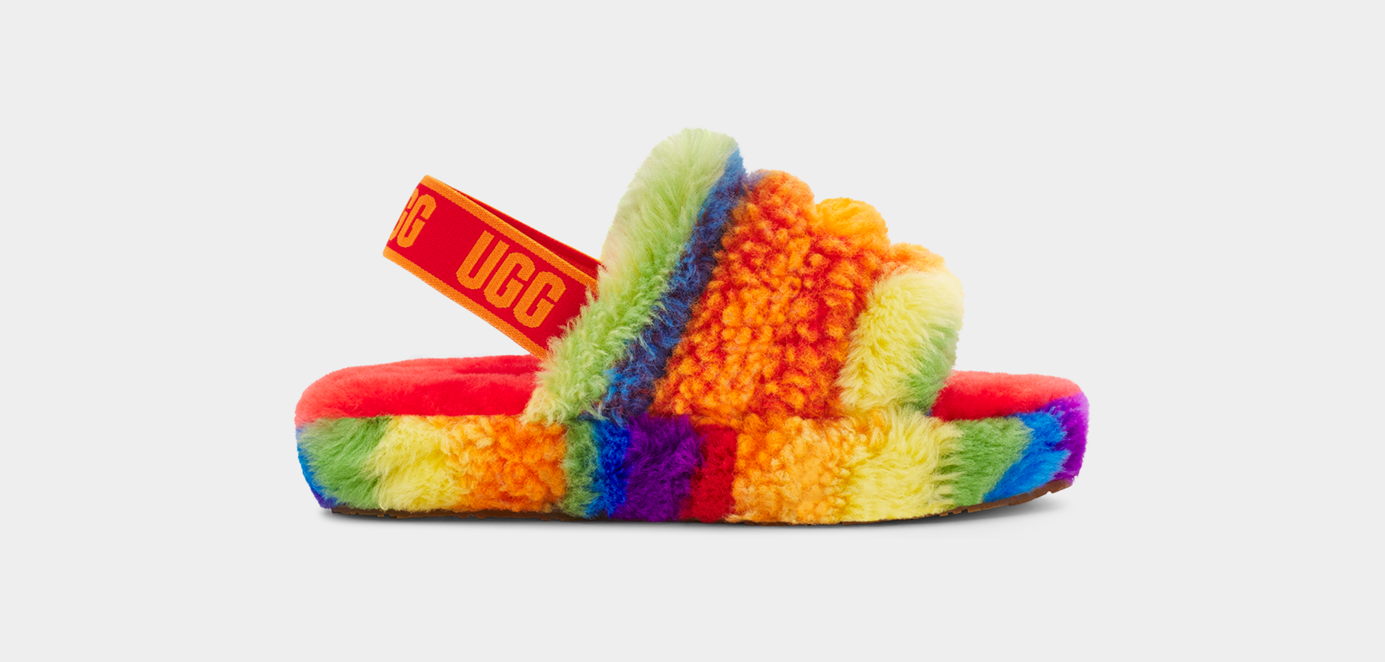 Ugg slides multicolor hotsell