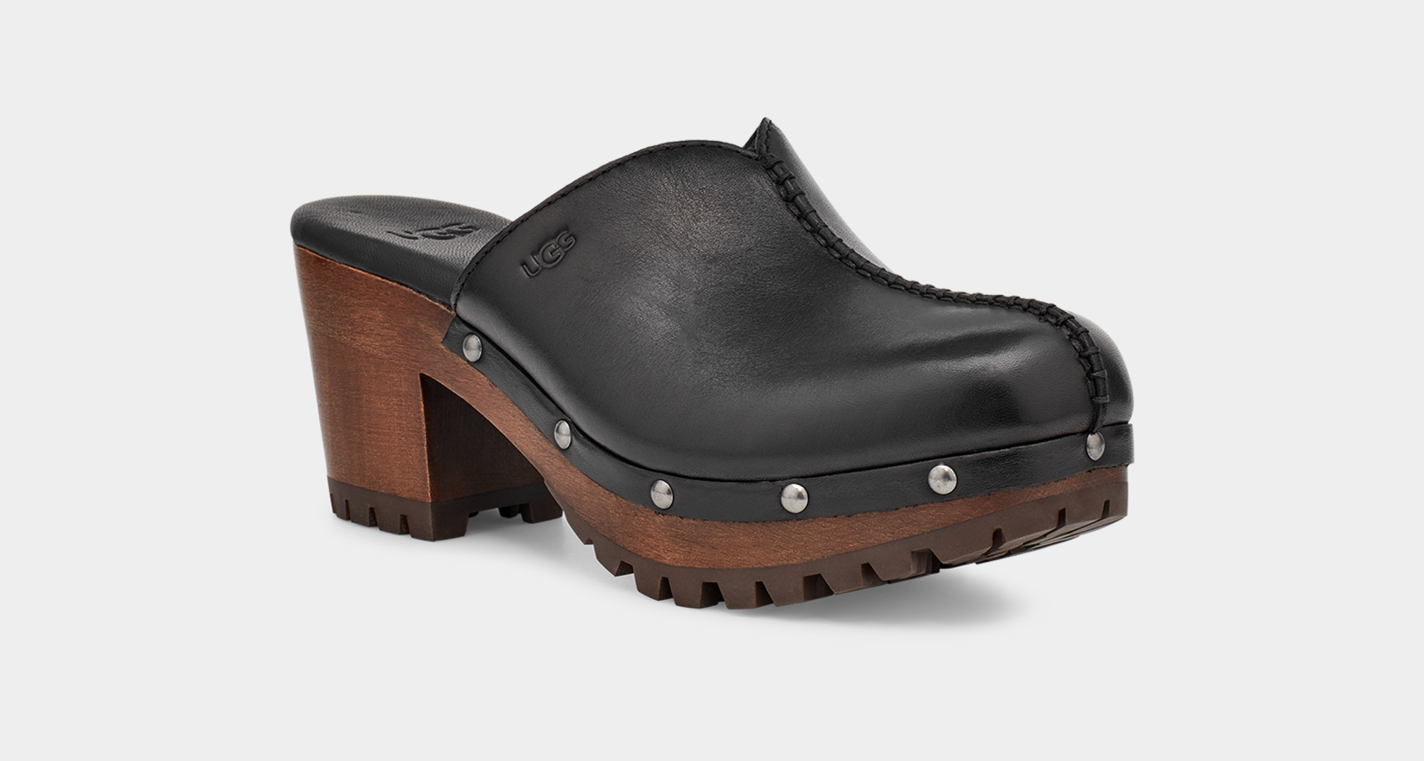Ugg classic outlet leather clogs