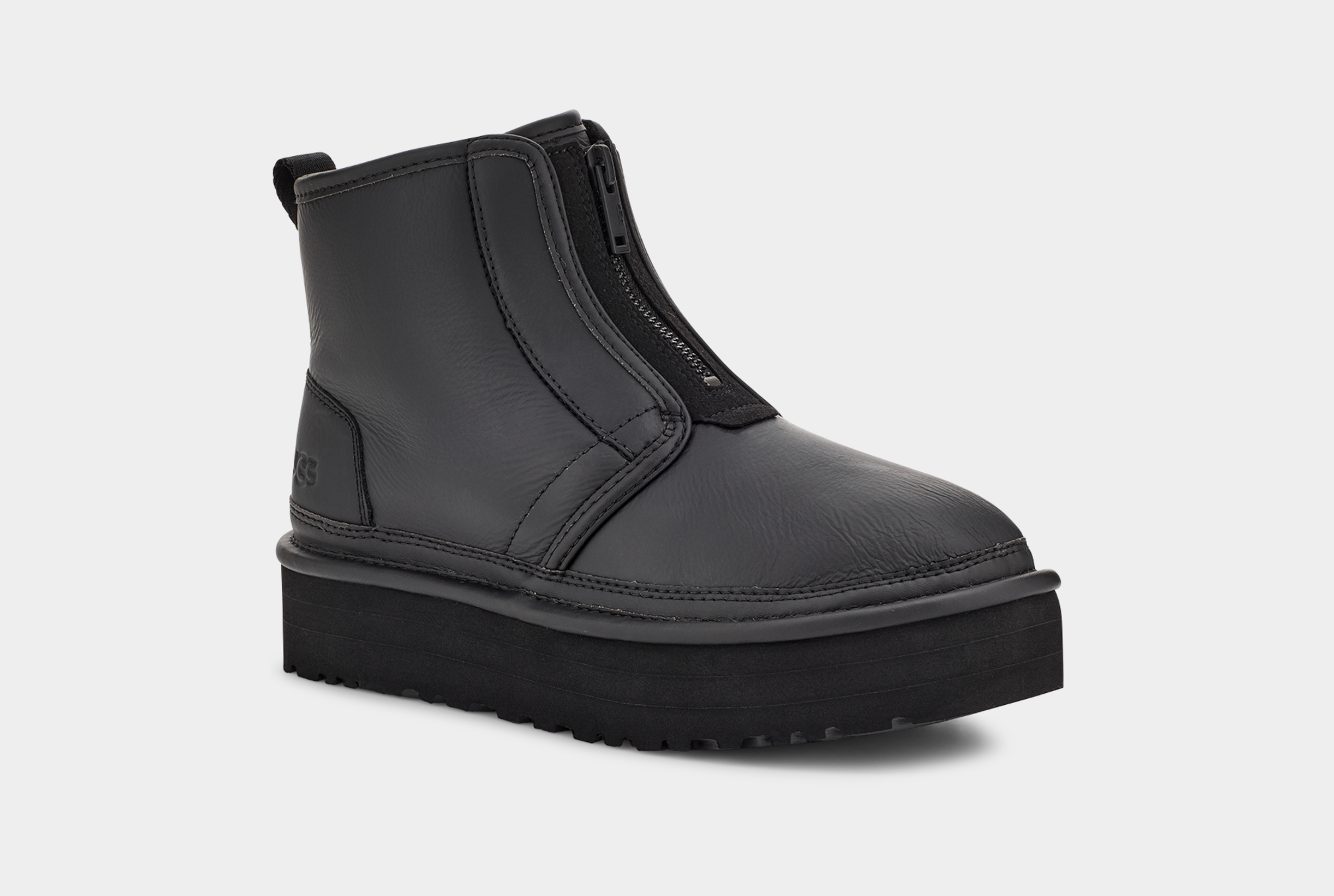 Womens ugg neumel short 2025 boot black