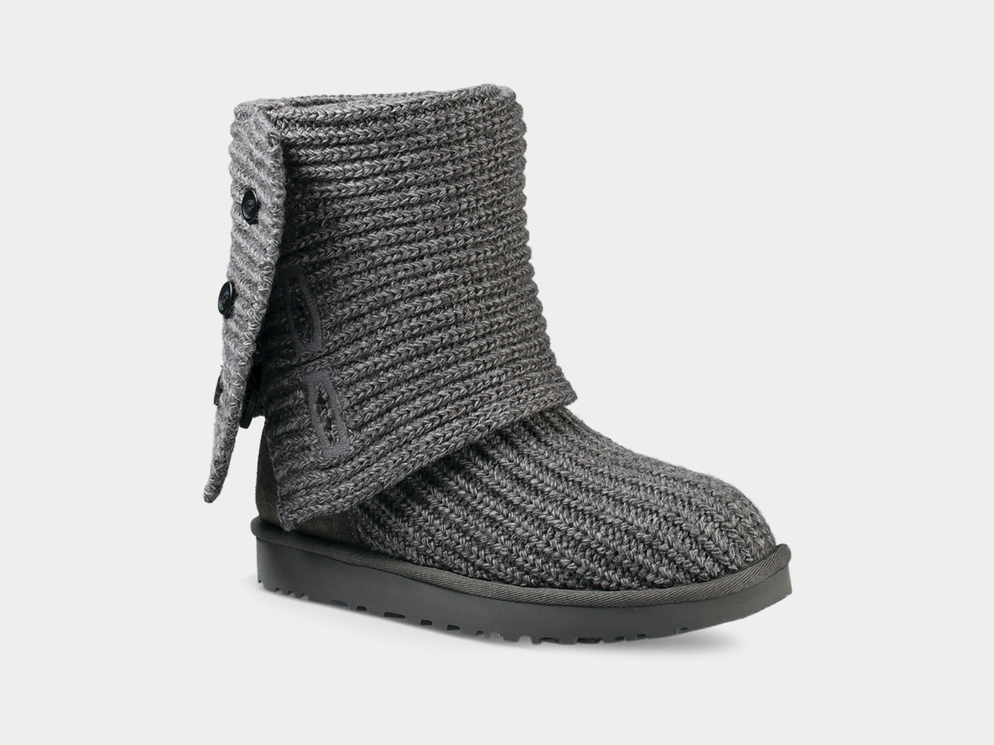 Ugg womens classic cardy boots grey deals
