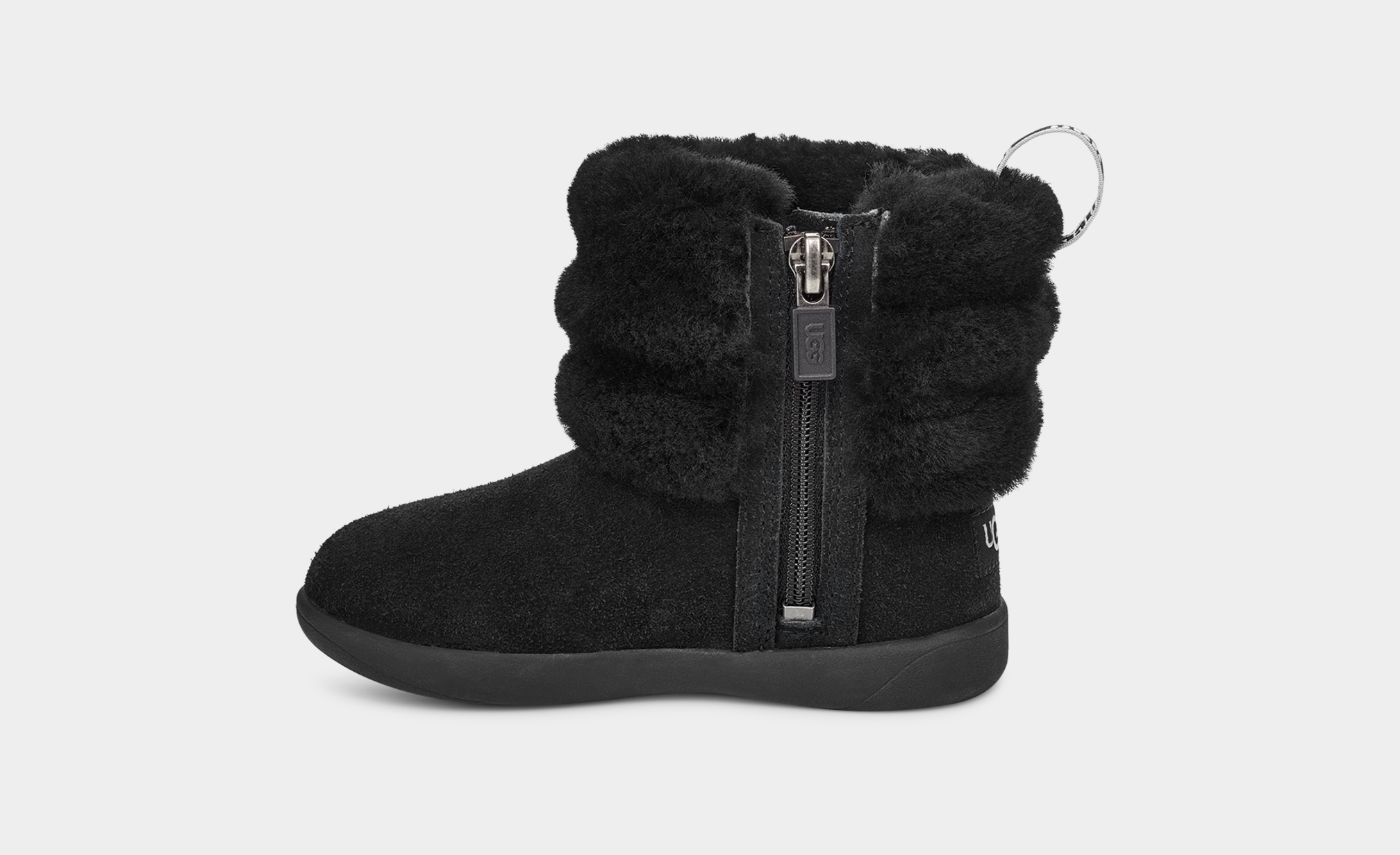 Ugg fluff mini sales quilted logo boot