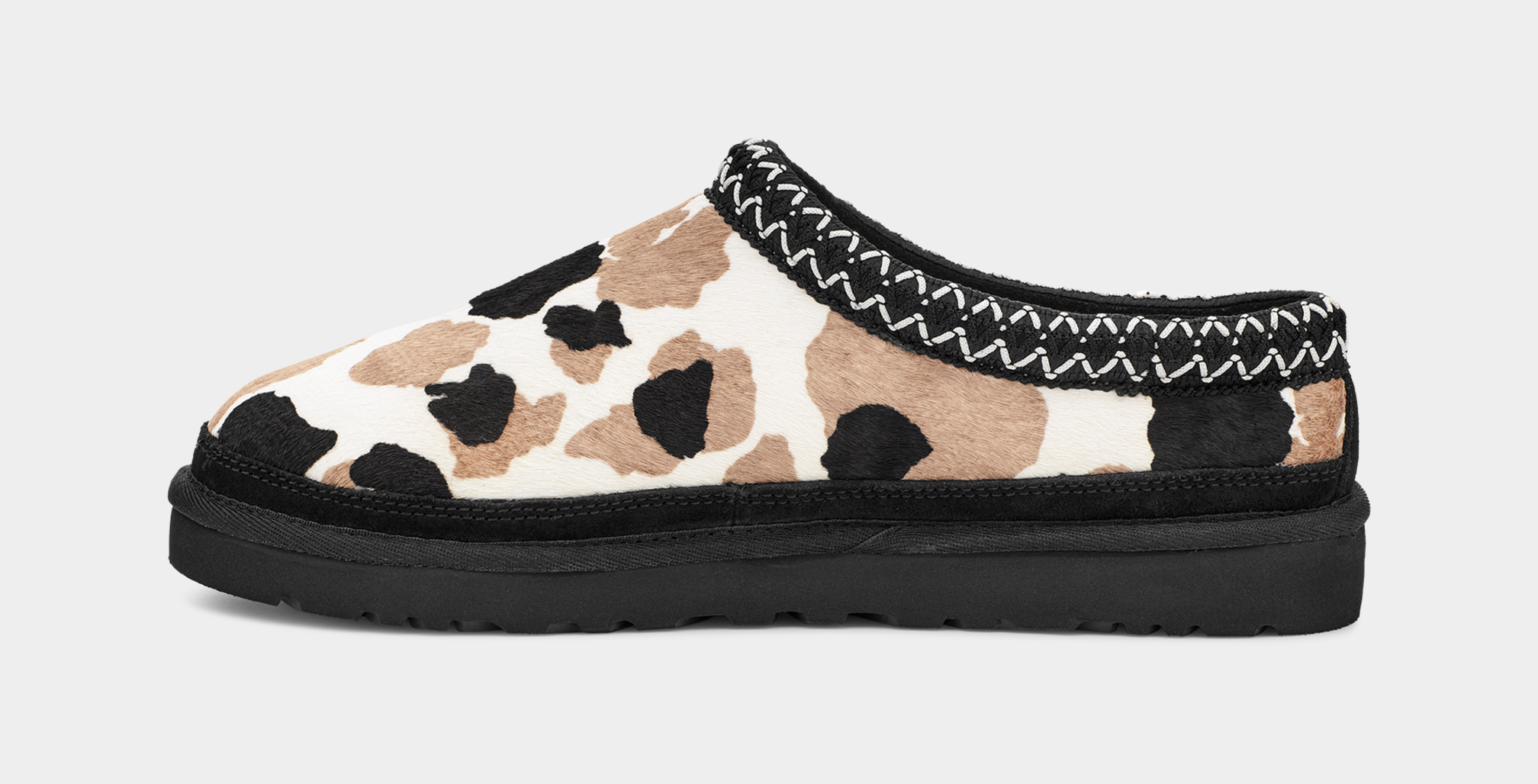 Tasman Cow Print Slipper UGG