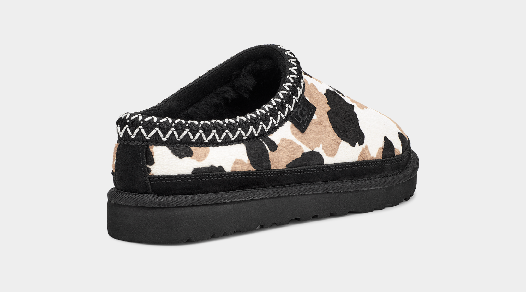 Tasman Cow Print Slipper UGG®