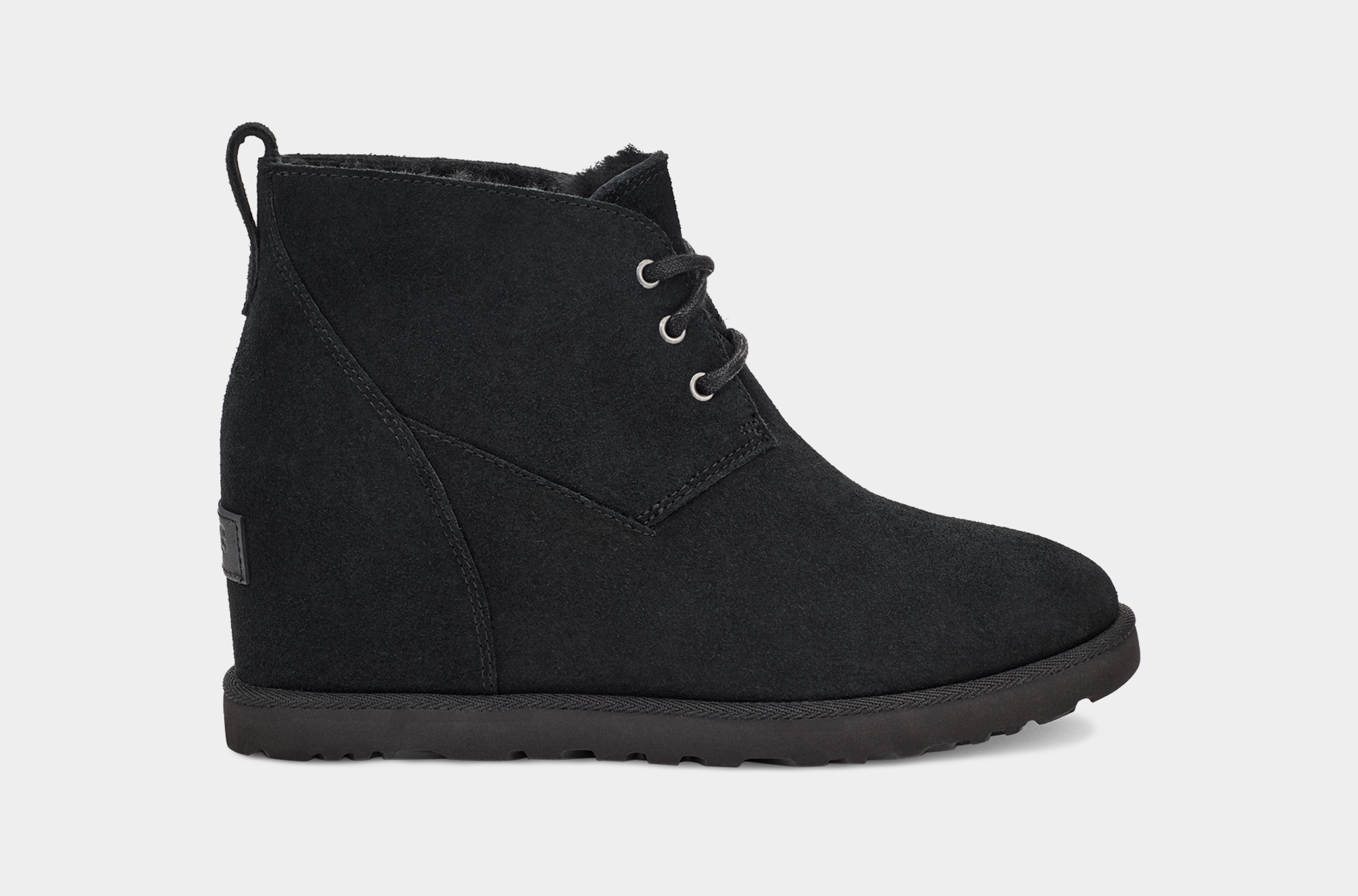 Ugg neumel black sales lace up ankle boots