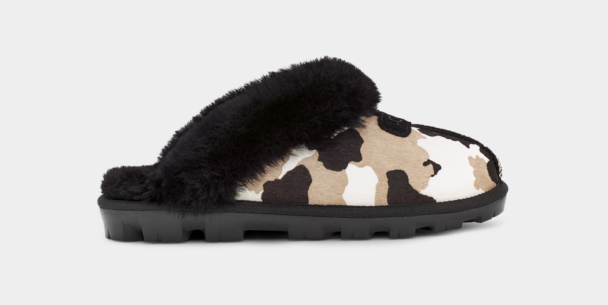 Coquette Cow Print Slipper UGG