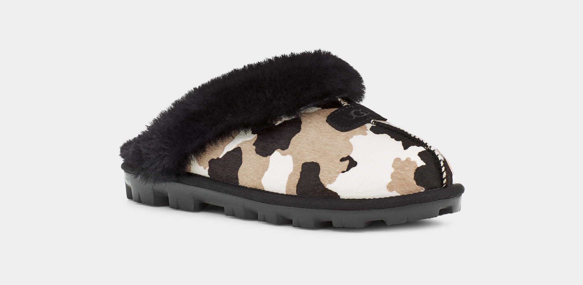 Coquette Cow Print Slipper UGG