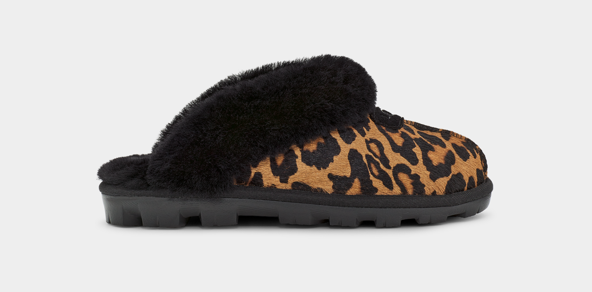 Ugg coquette leopard slippers on sale