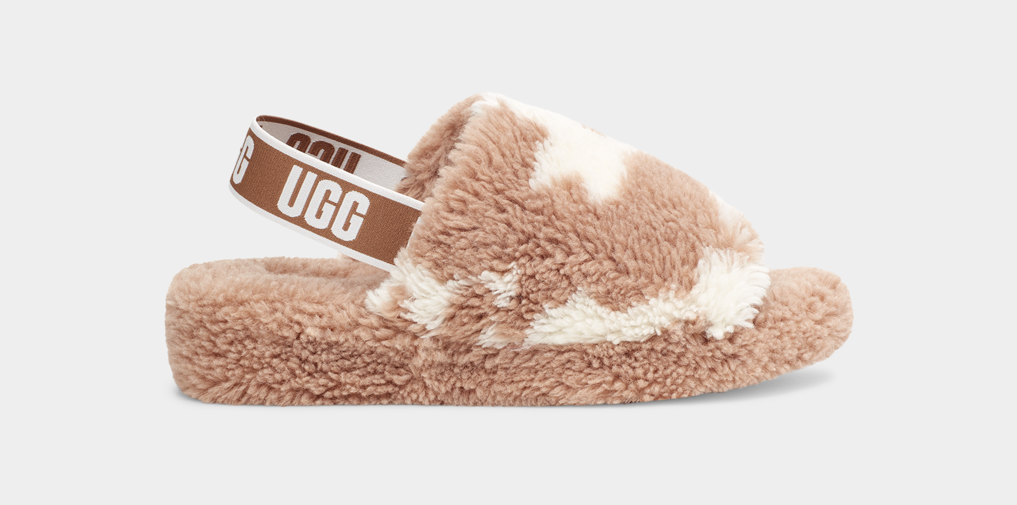 cow ugg slides
