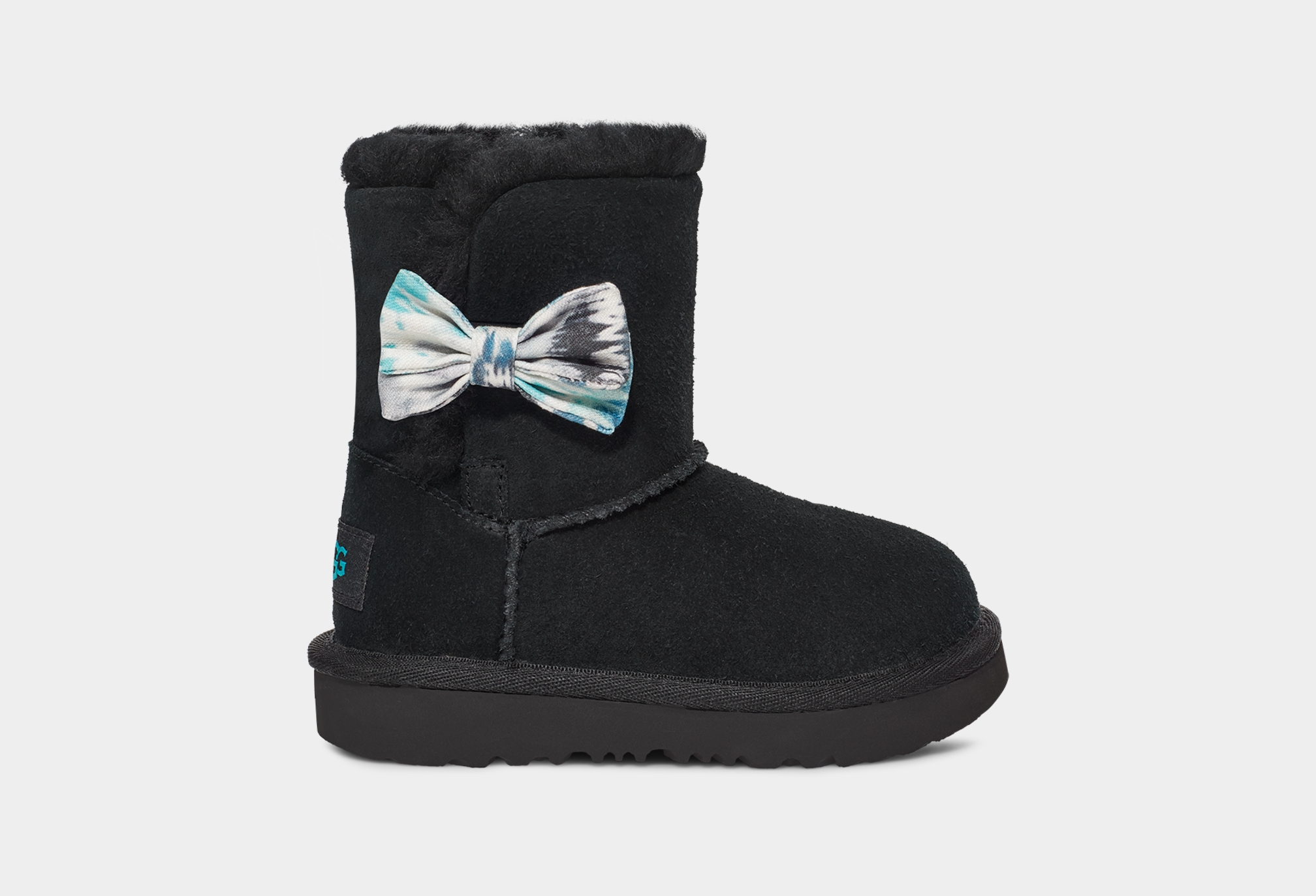 Black bow tie ugg boots hotsell