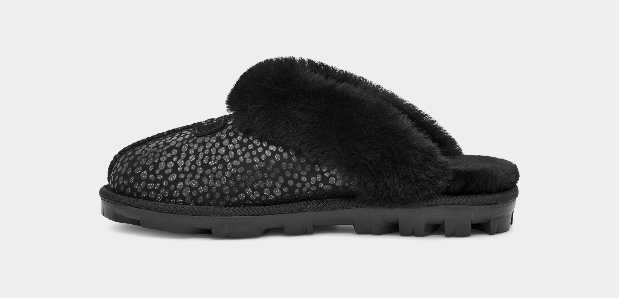 Sparkly best sale ugg slides