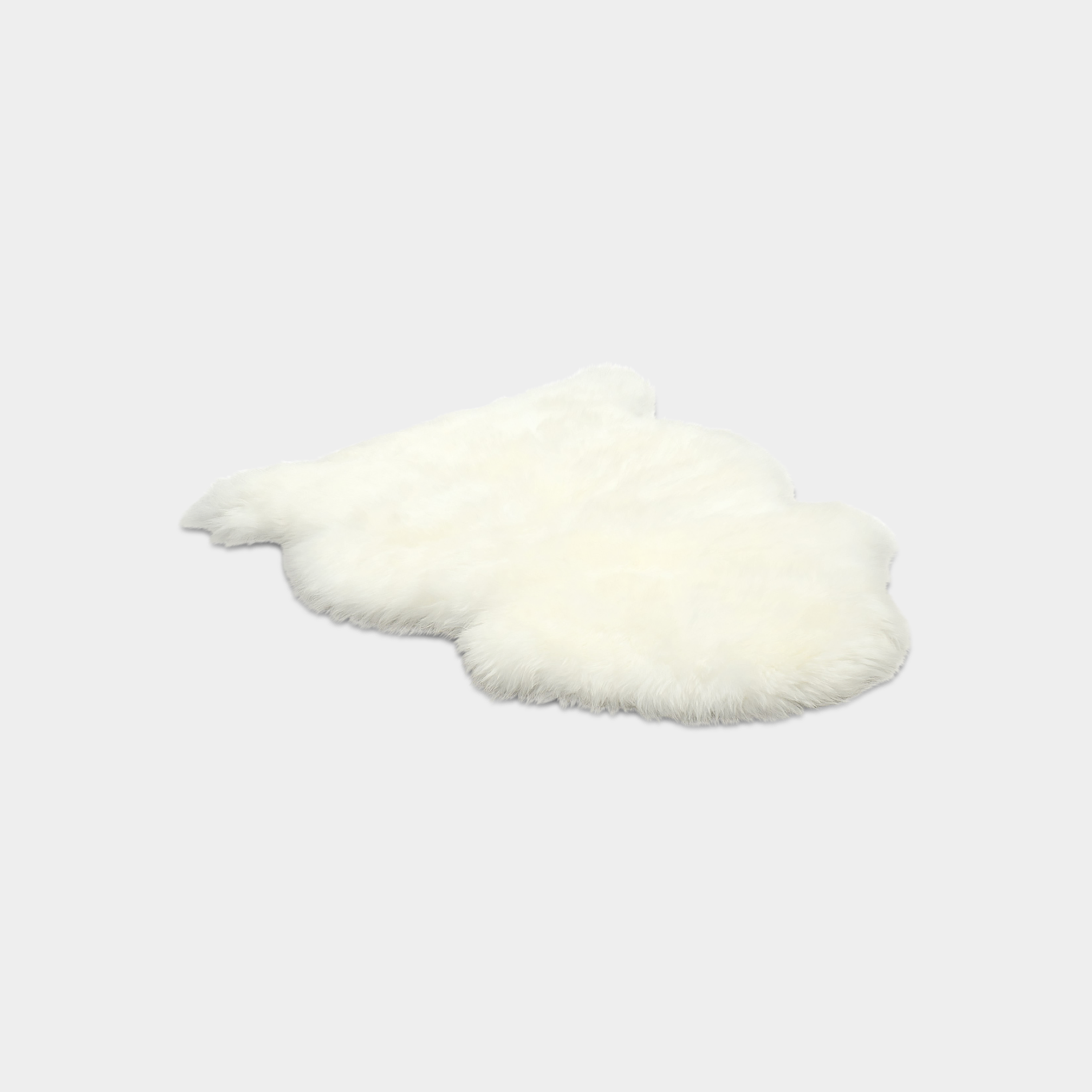 White sheep fur top uggs