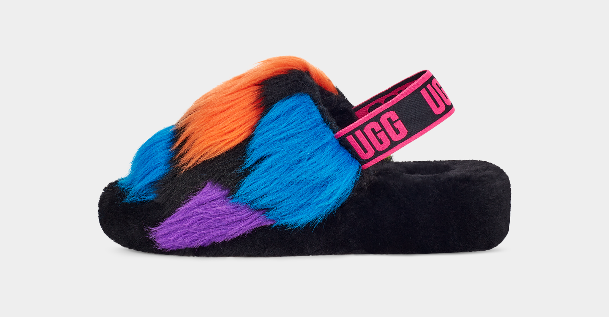 Multicolor online ugg slippers