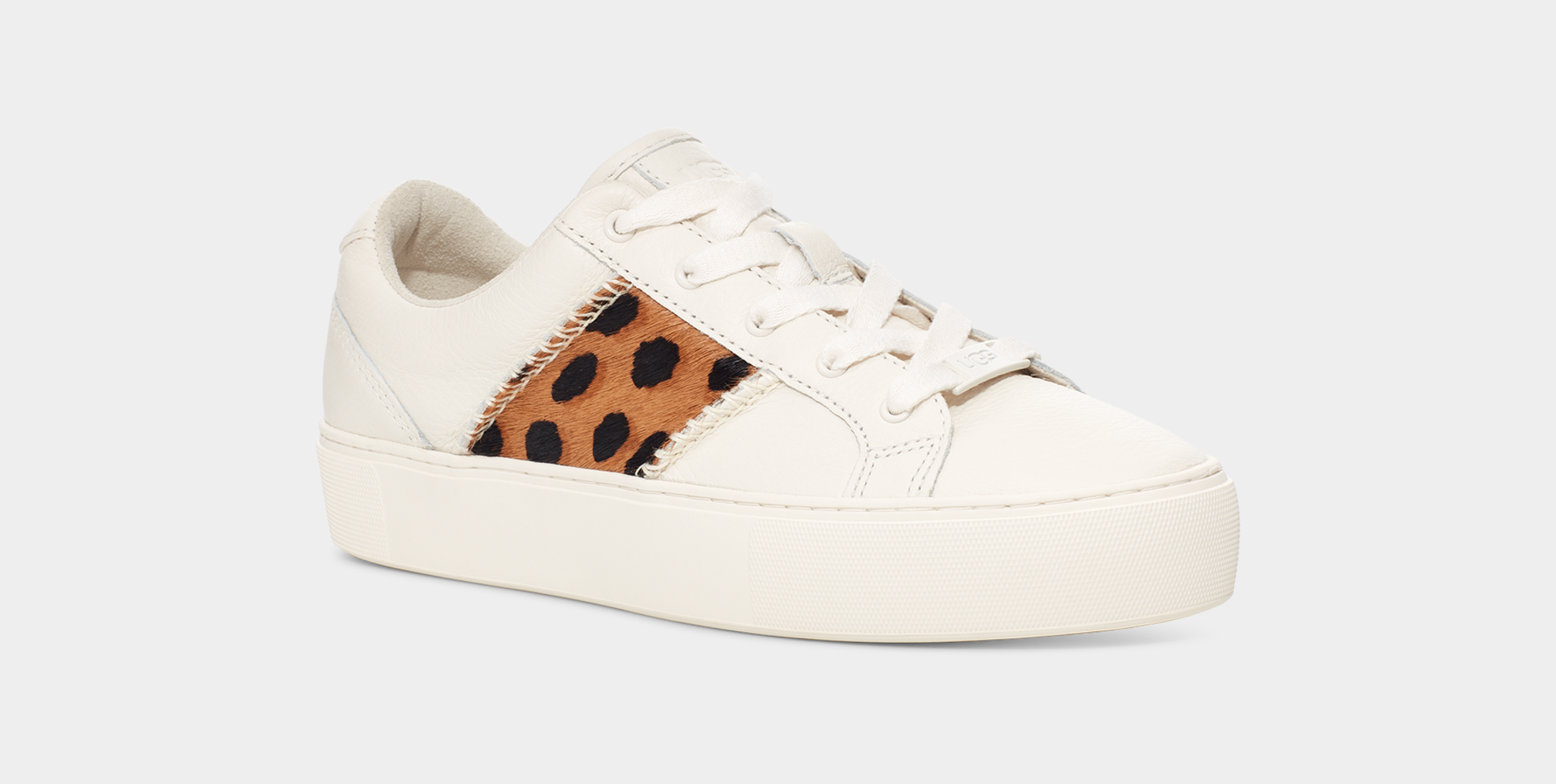 Ugg leopard hot sale print trainers