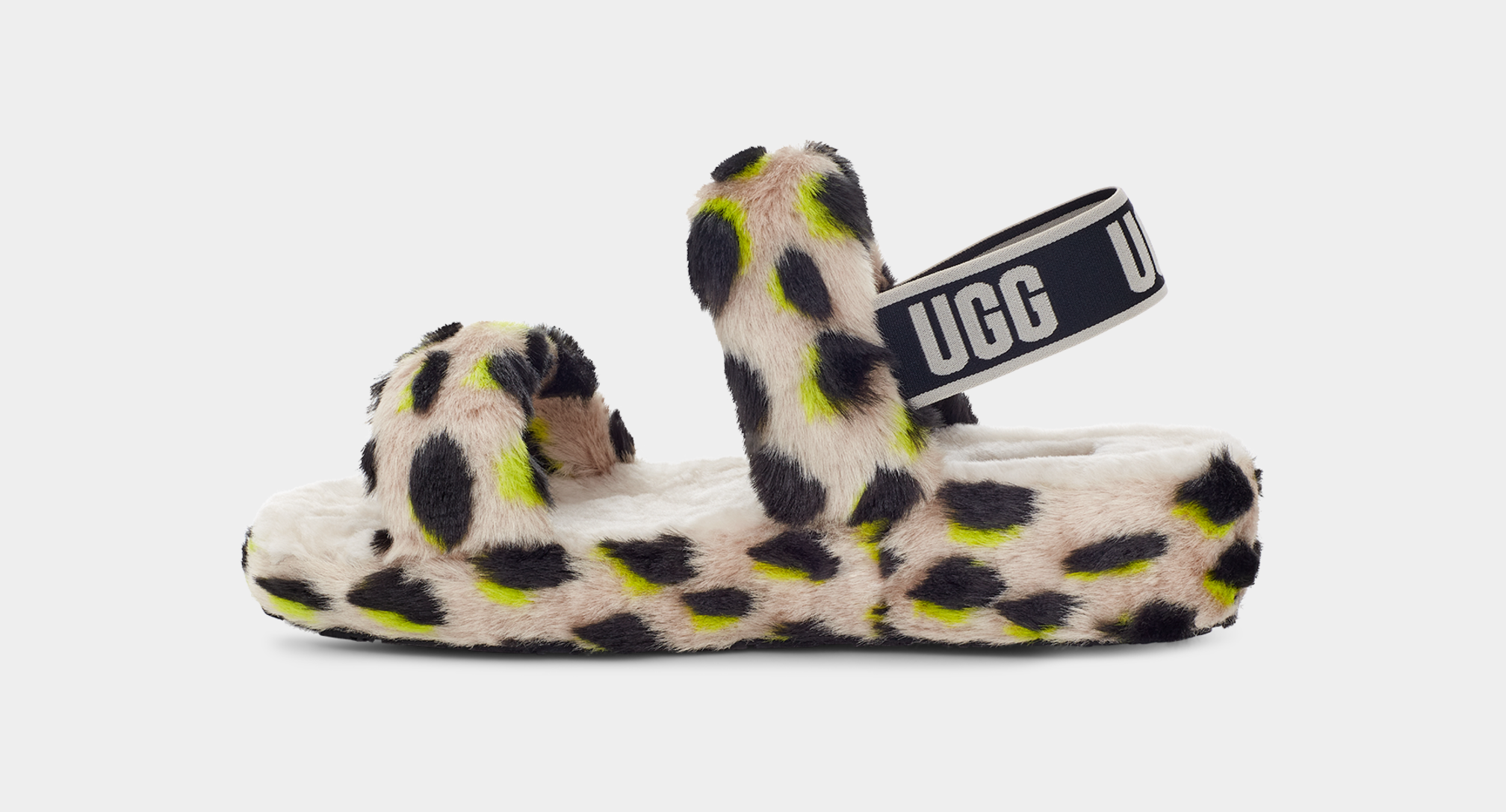Ugg oh yeah slides store leopard
