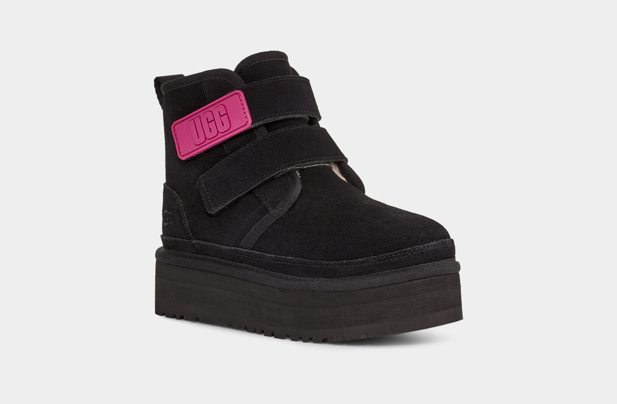 Black and sales pink uggs