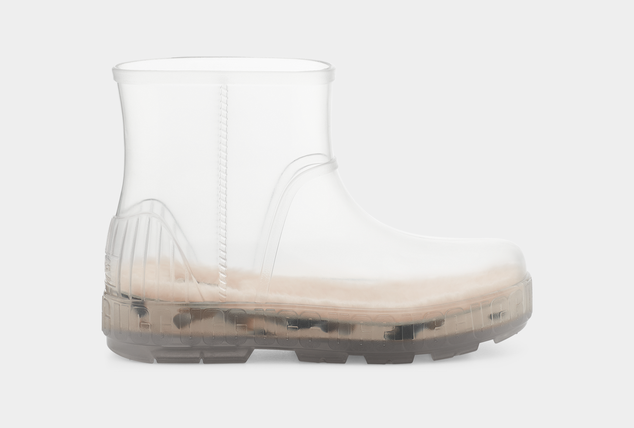 Ugg white cheap rain boots