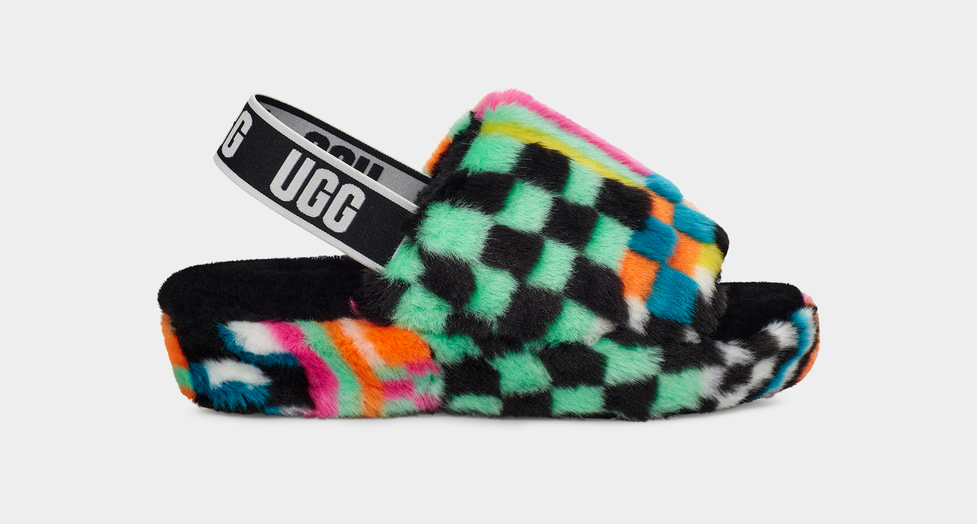 Do ugg fluff yeah sales slides run big or small