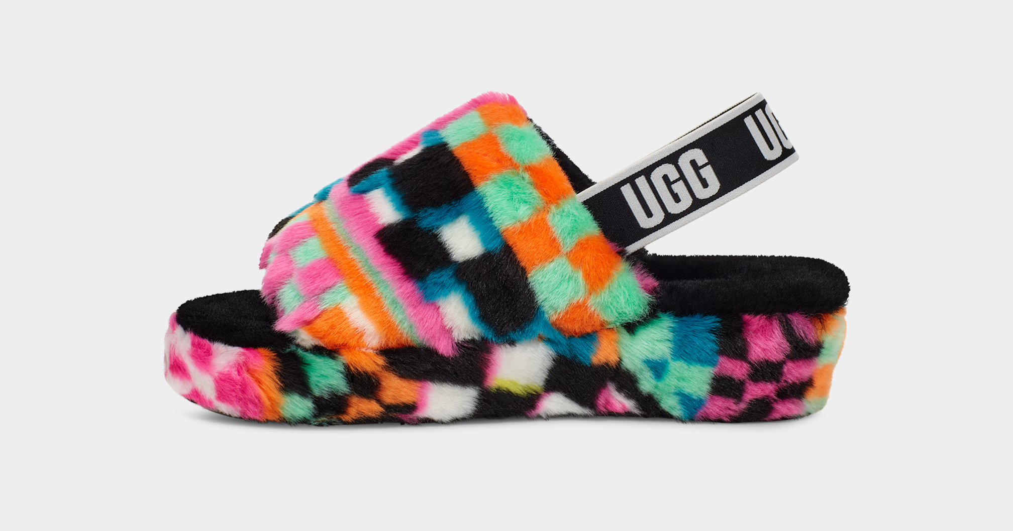 Checkered ugg slippers store