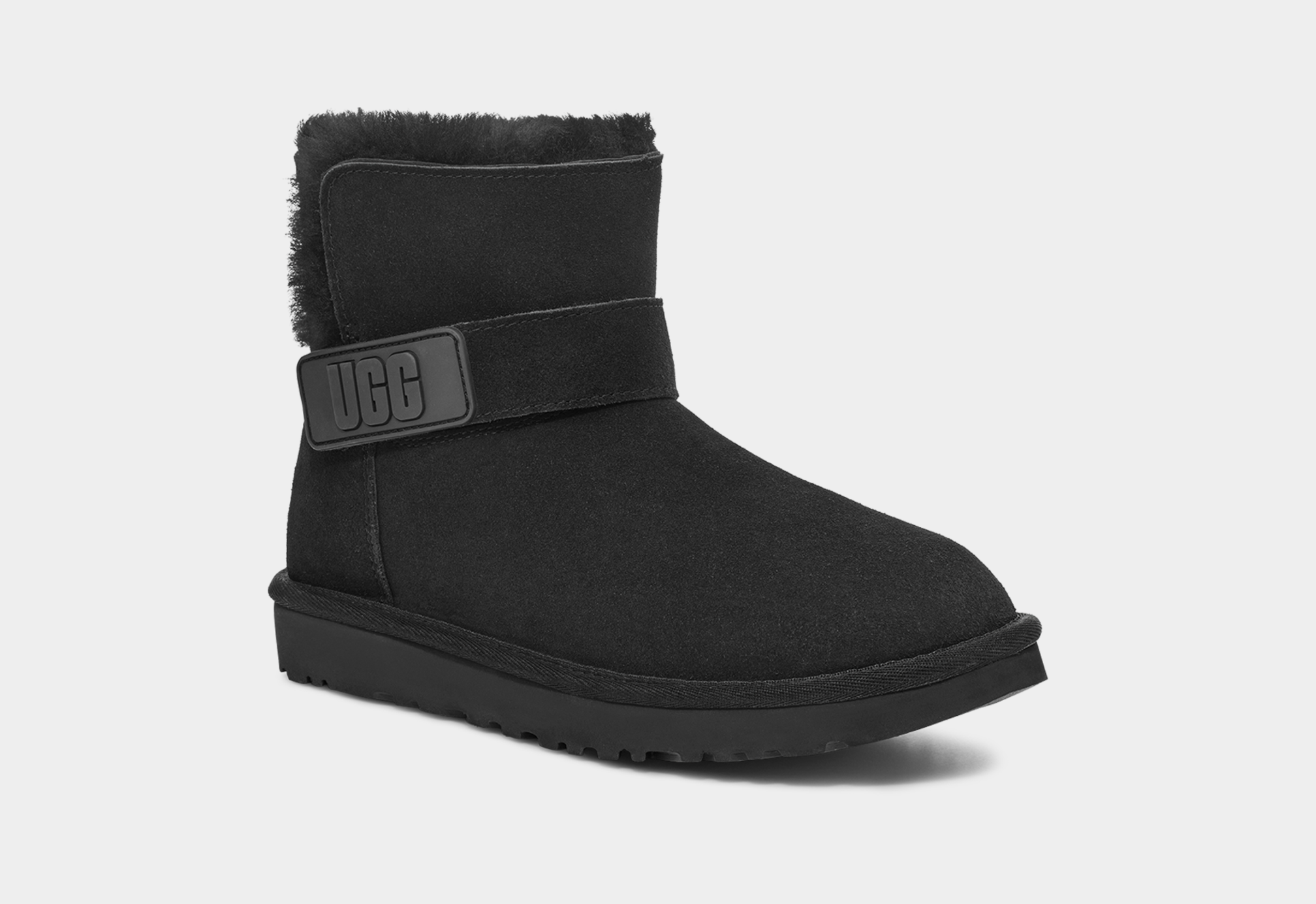 Mini Bailey Graphic Logo Strap Boot UGG