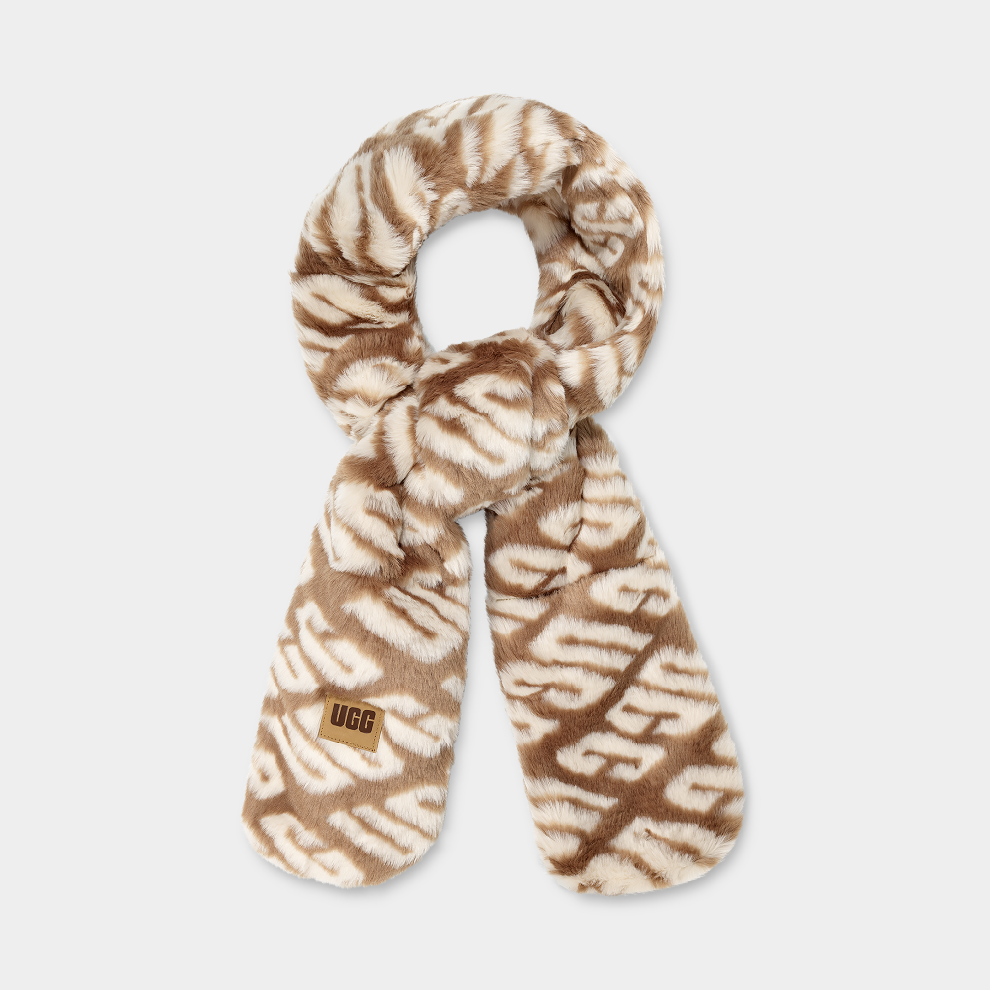 UGG Oblong Faux Fur Scarf for Women UGG