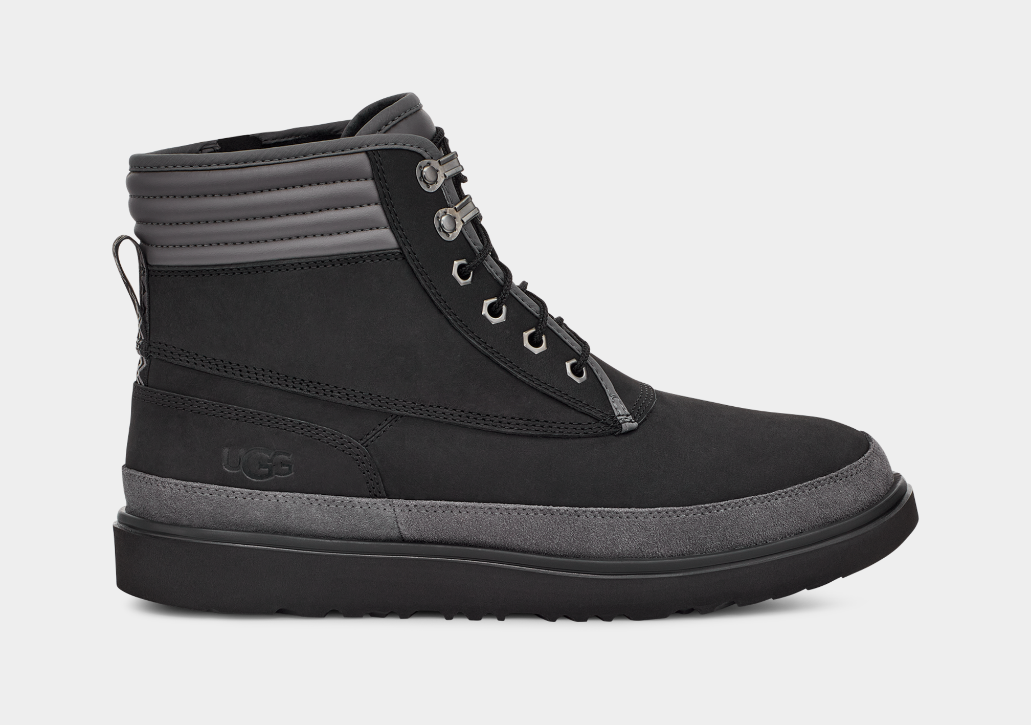 Ugg black top highland waterproof boots