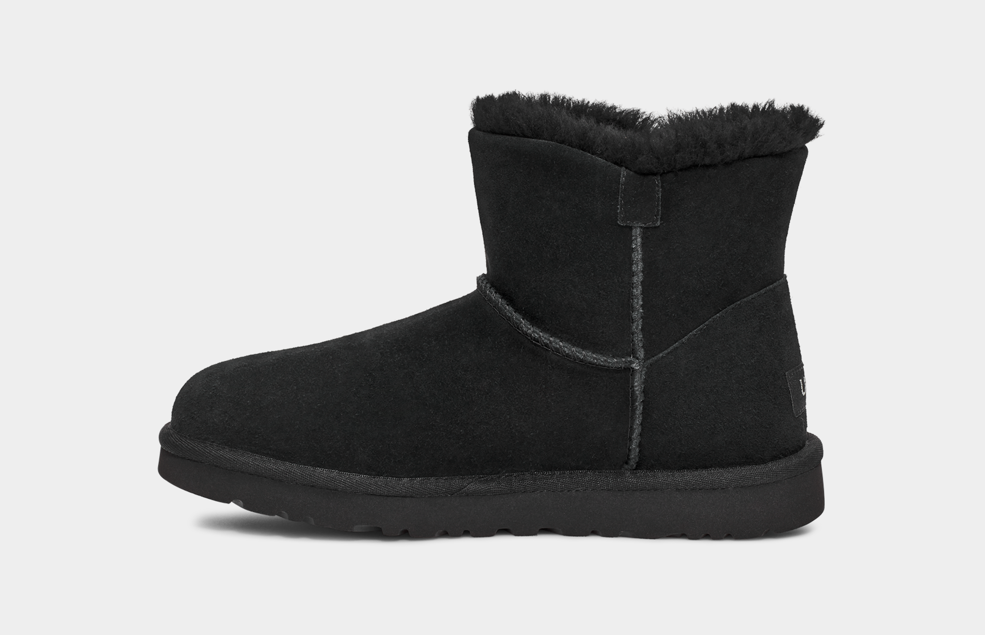 Ugg boots mini outlet bailey button schwarz
