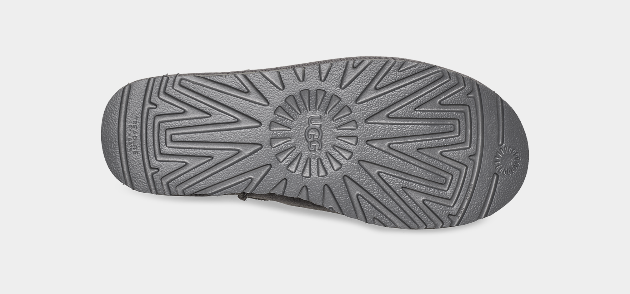 Ugg classic discount slippers grey