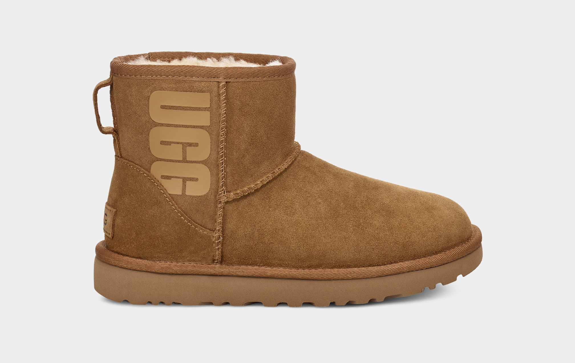 UGG® Classic Mini UGG Rubber Logo for Women UGG® Europe