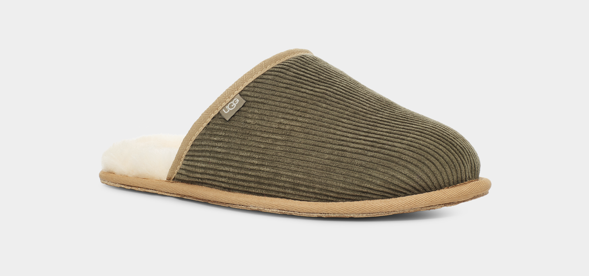 Scuff corduroy outlet slipper