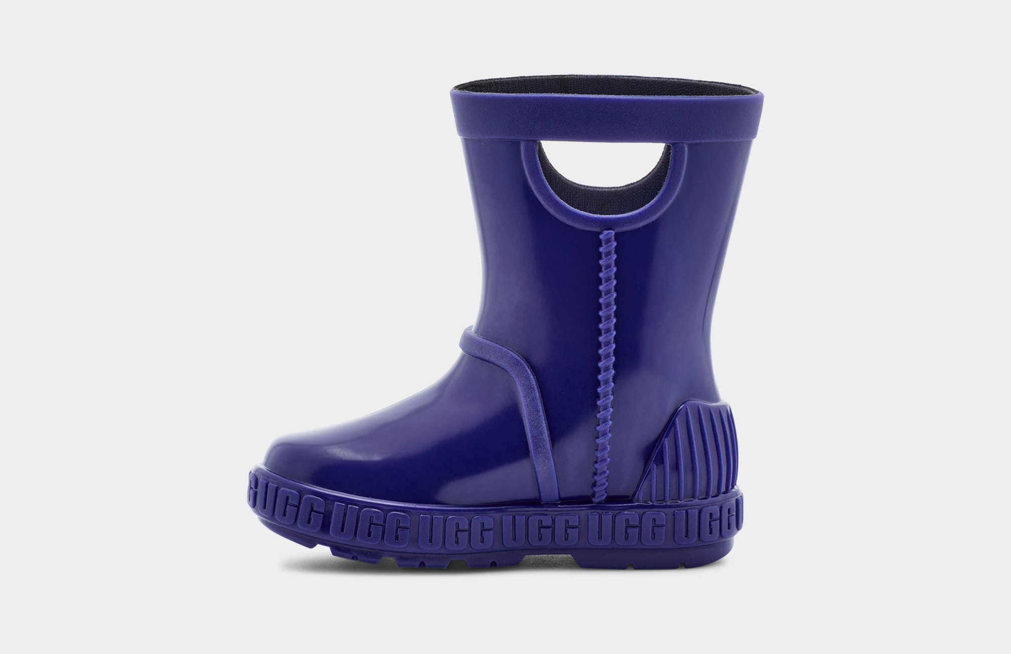 Blue ugg rain boots top