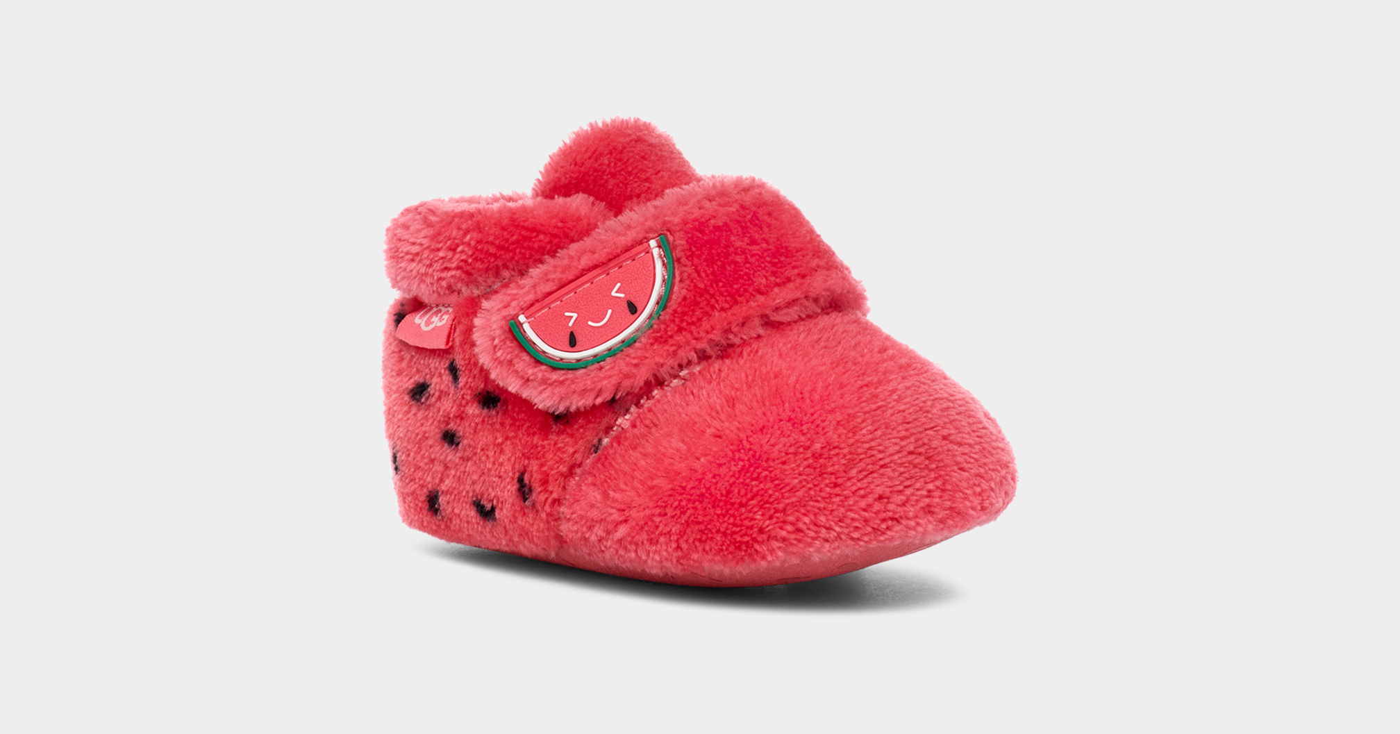 Red baby ugg slippers sales