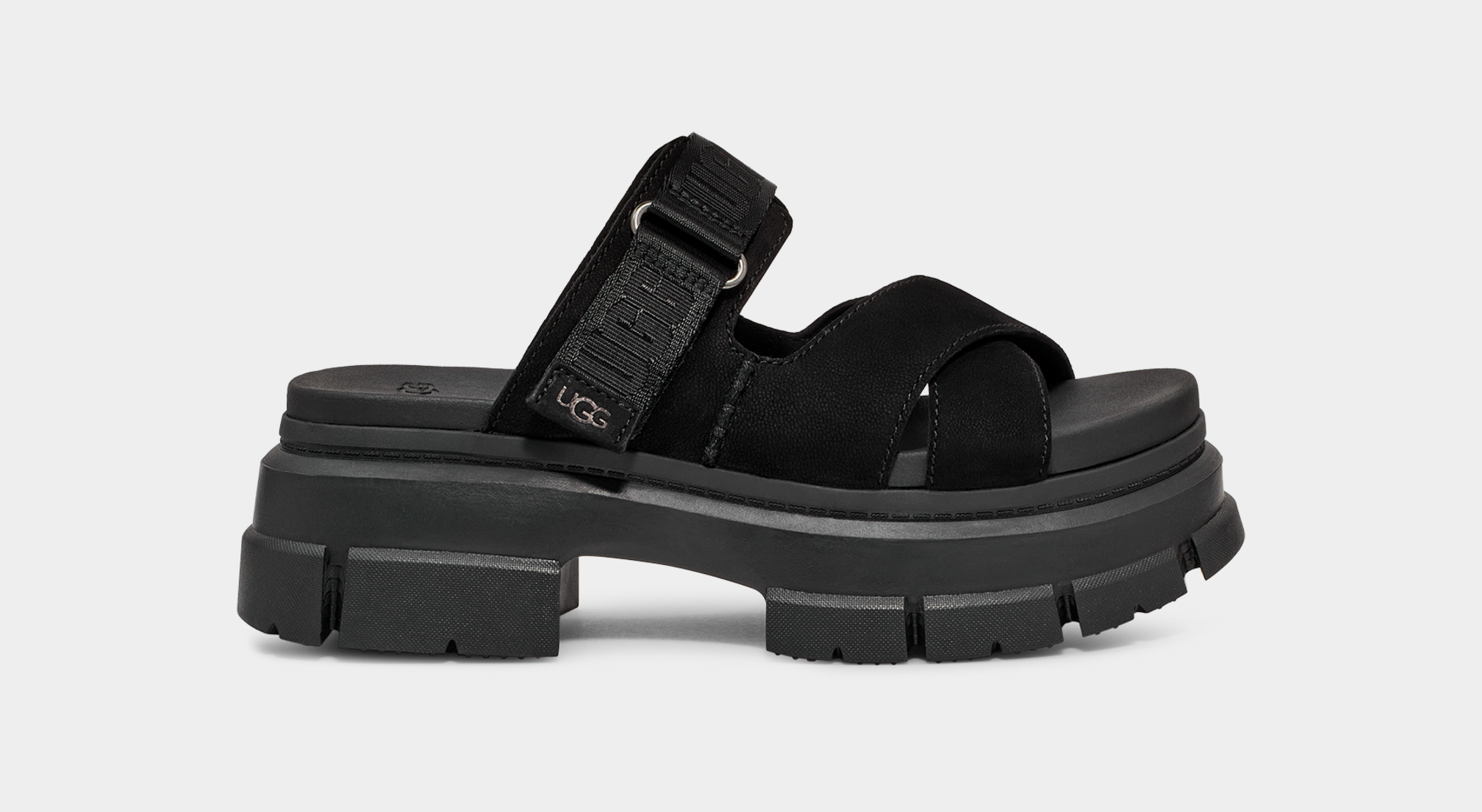 Ugg platform online slide sandals