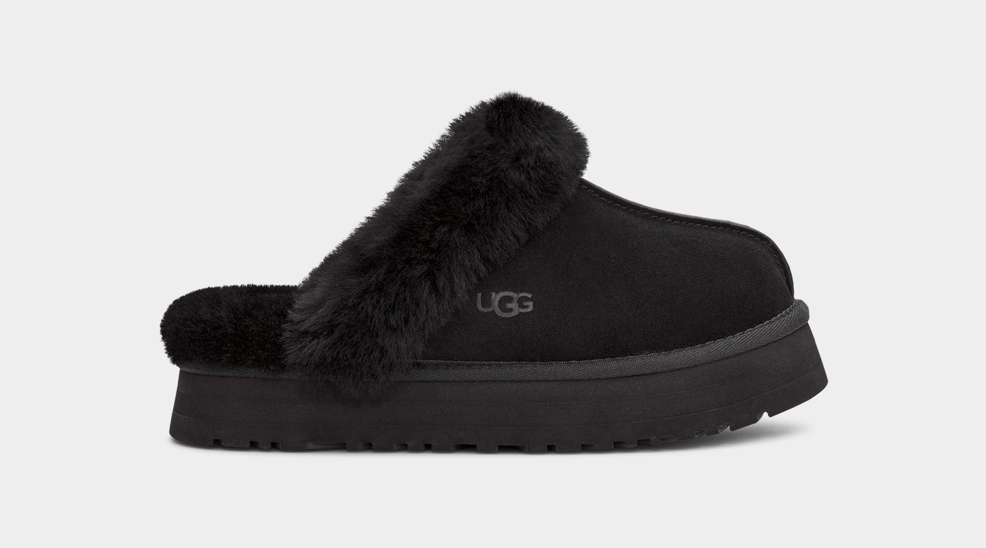 Black top ugg sandals