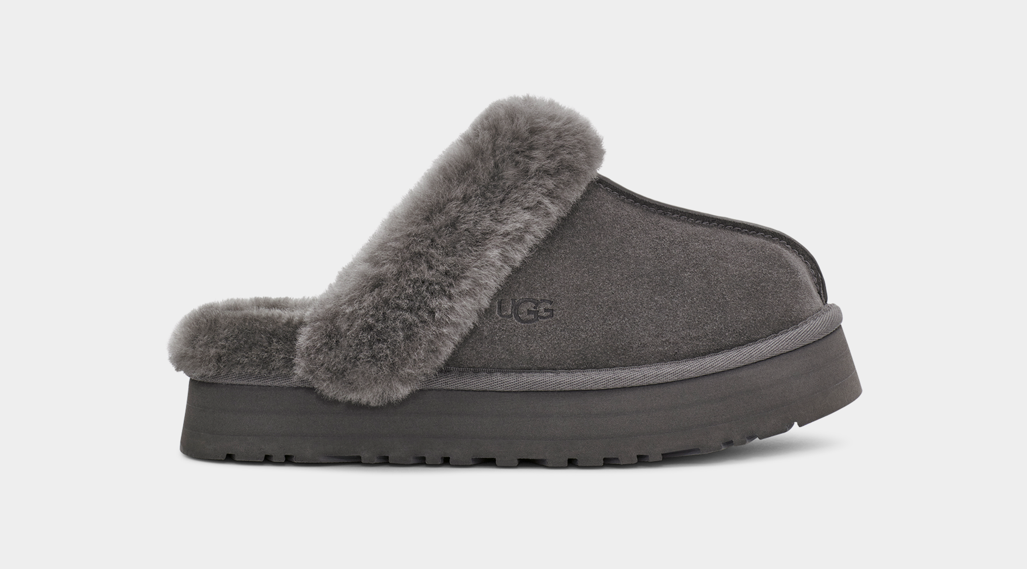 Grey slippers deals ugg