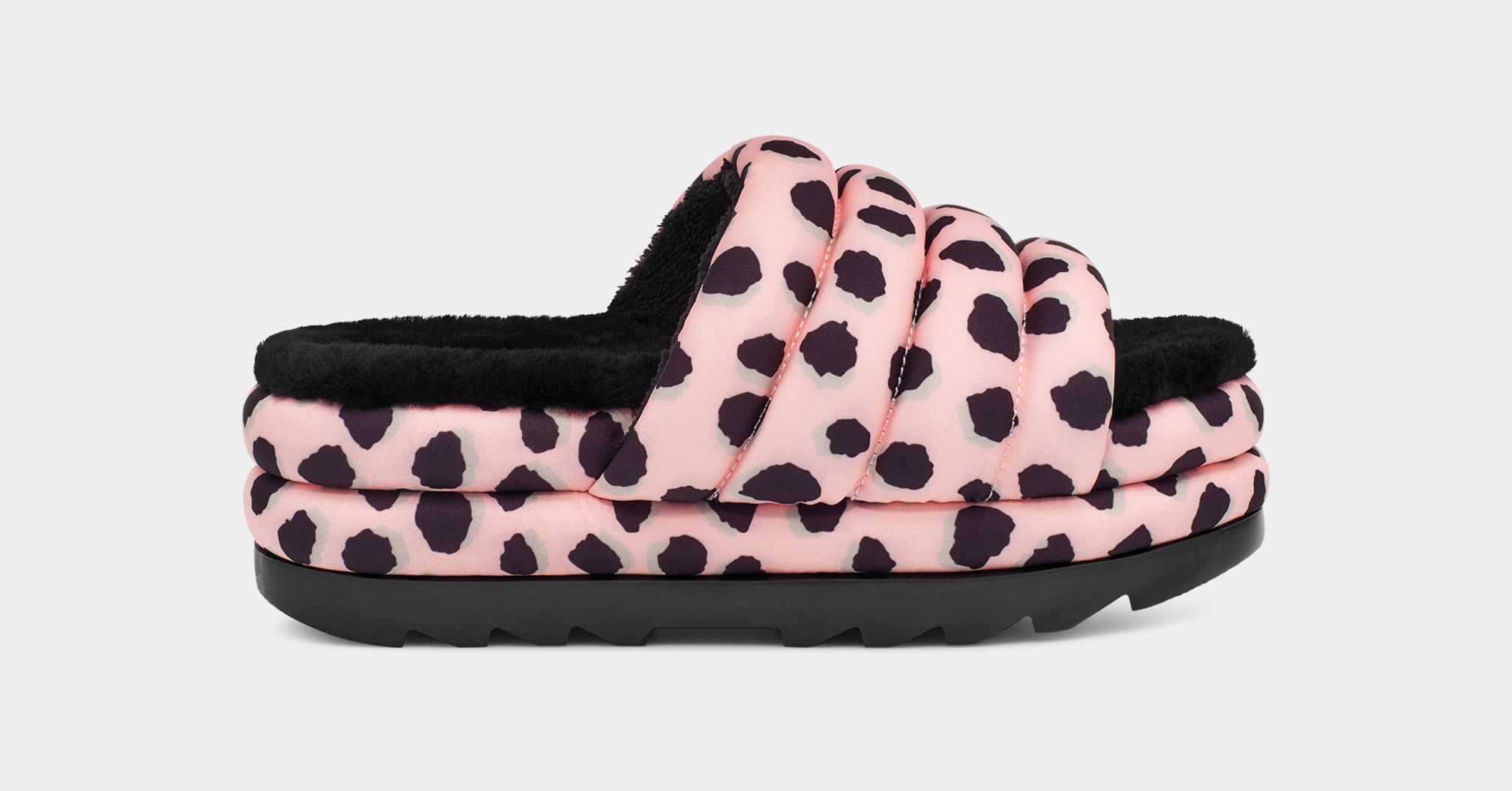 Maxi Slide Cheetah Print Sandal UGG