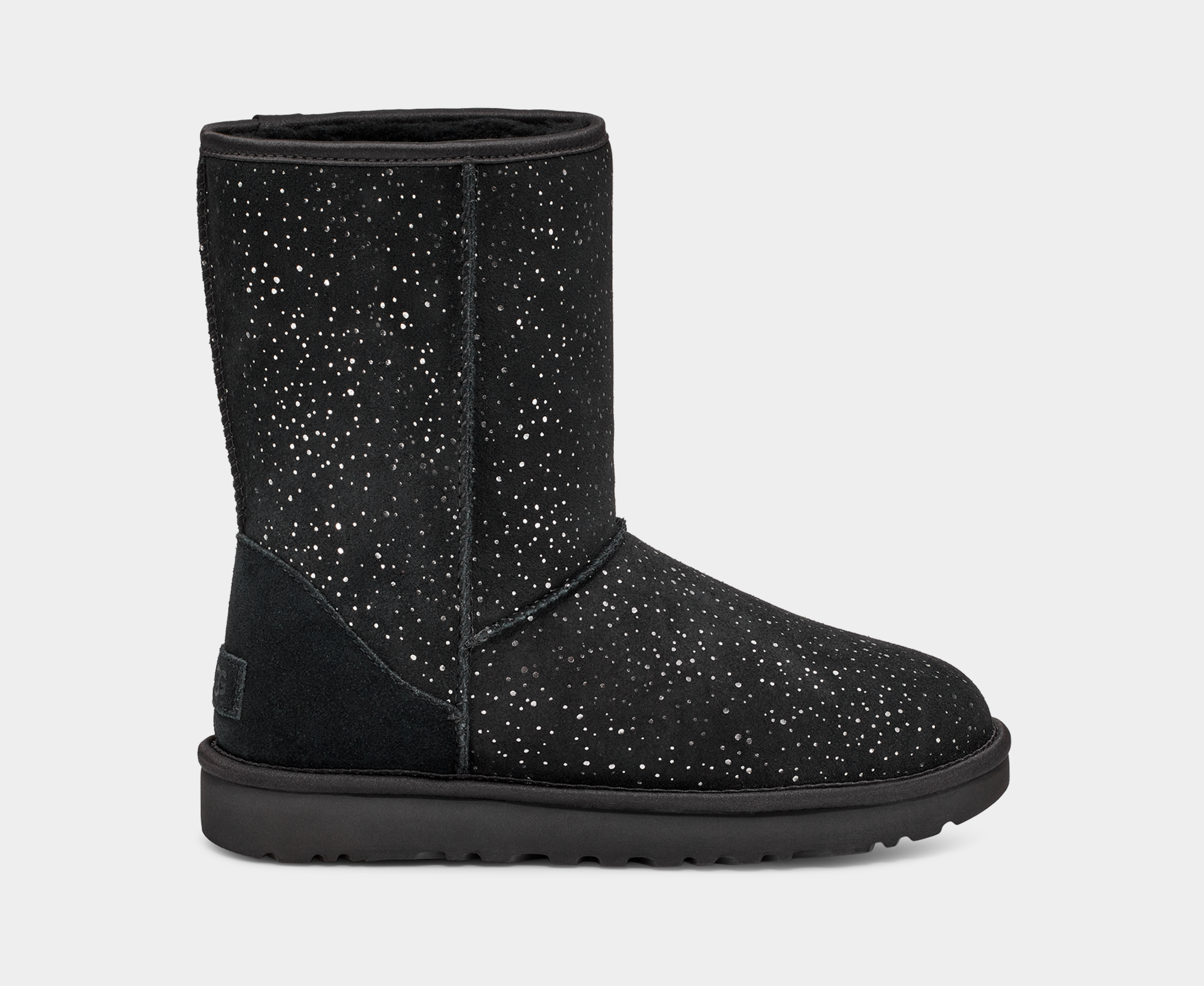 Ugg classic short best sale sparkle black
