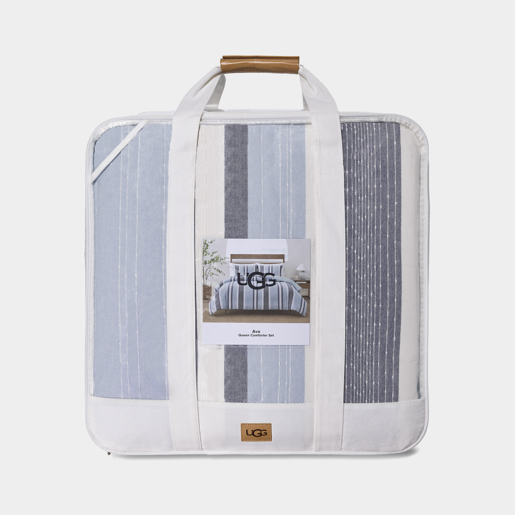 UGG Ava Stripe Comforter Queen for Home UGG