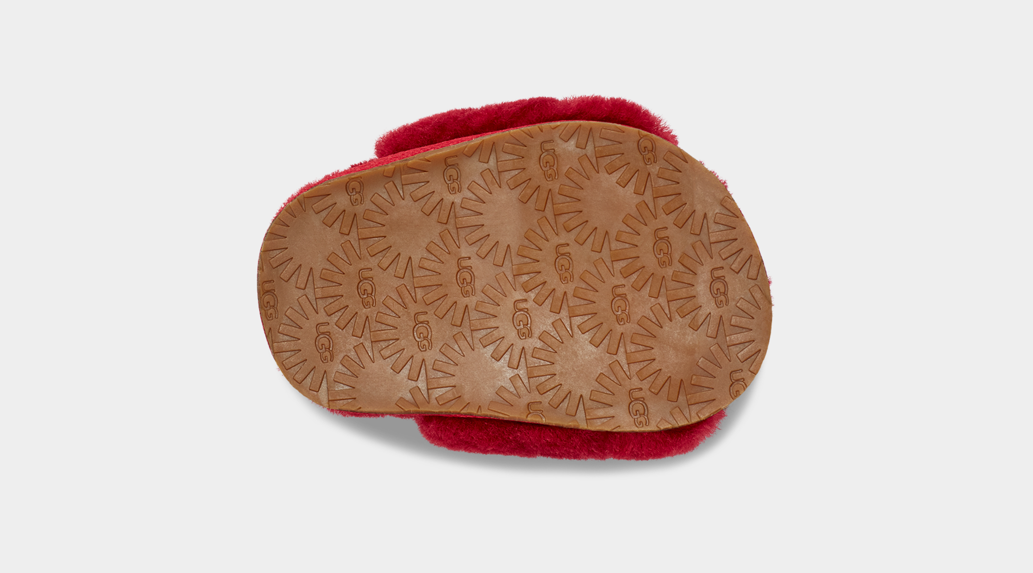 Red ugg fluff outlet yeah